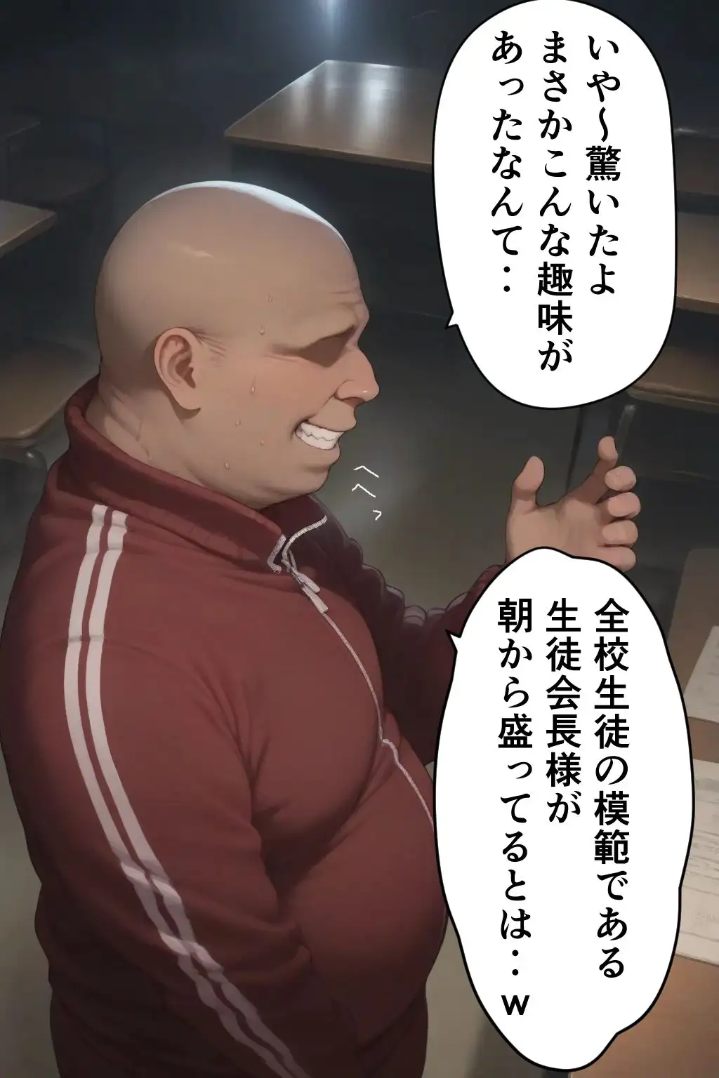 電車で○漢されてそれを脅しの材料にして呼び出しセックス 50ページ