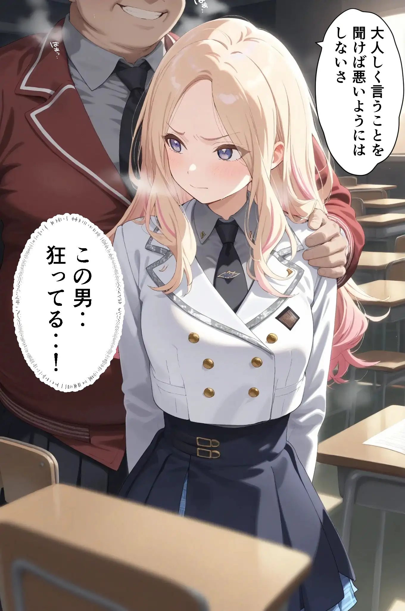 電車で○漢されてそれを脅しの材料にして呼び出しセックス 54ページ