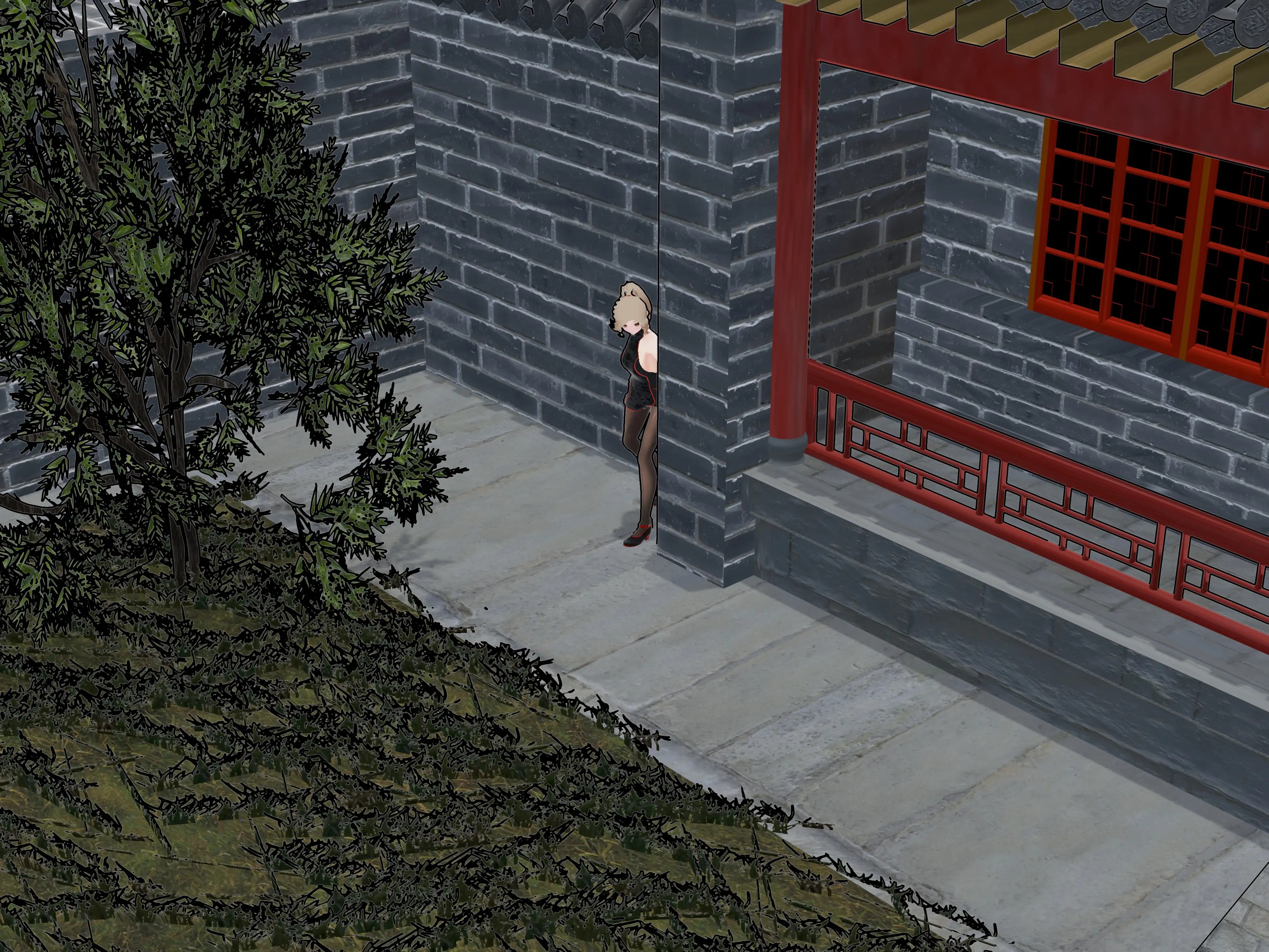 女子だけデカく 男子を追い抜く 成長音〜捕らわれ娘編〜 5ページ