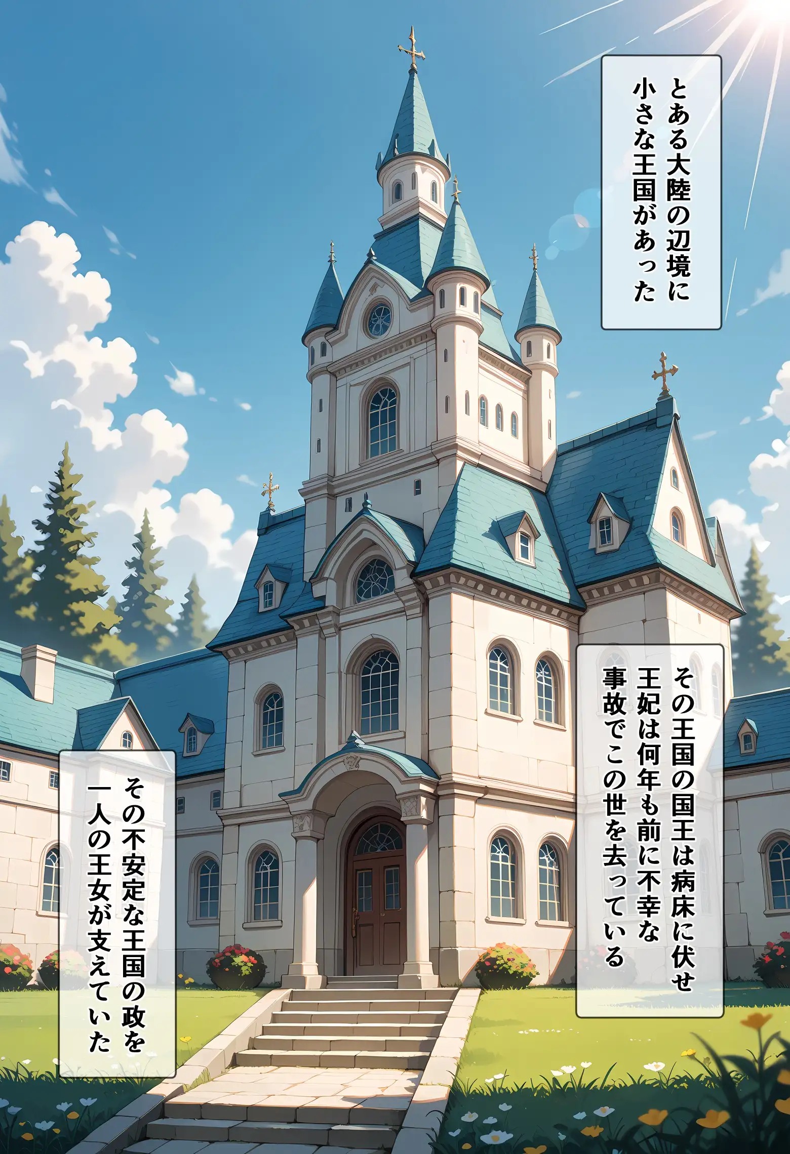 男性恐怖症のお姫様が妊活した話 1ページ