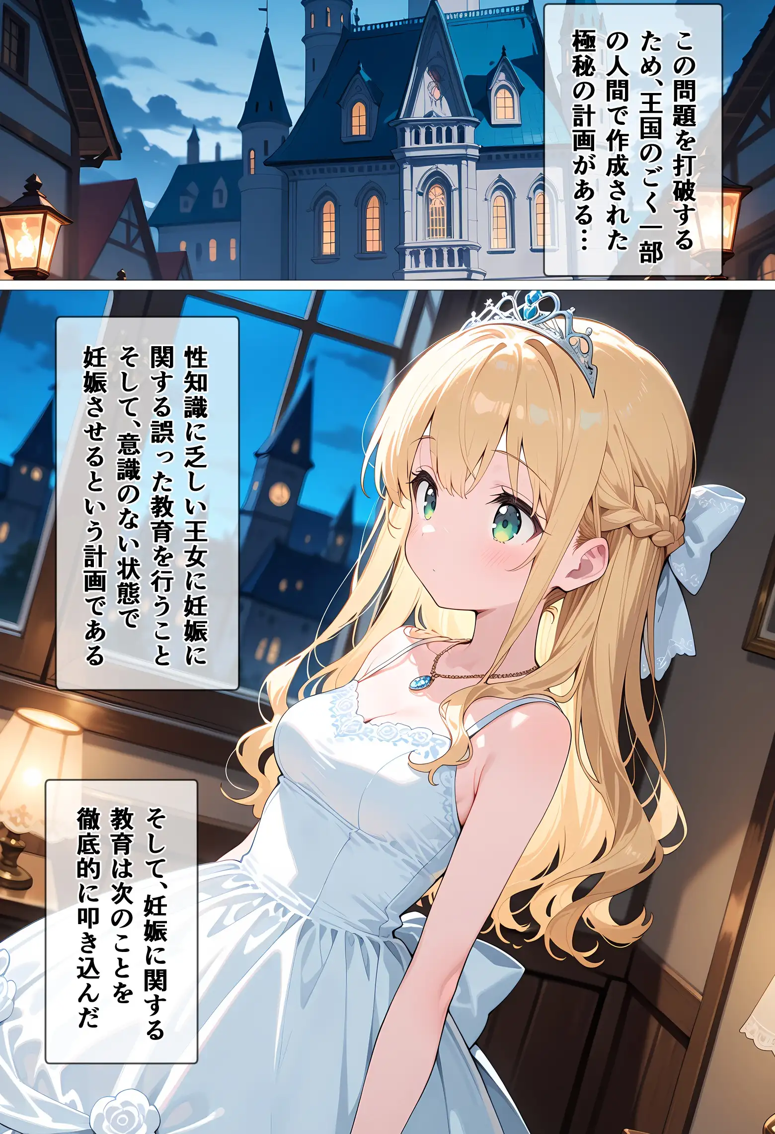 男性恐怖症のお姫様が妊活した話 5ページ