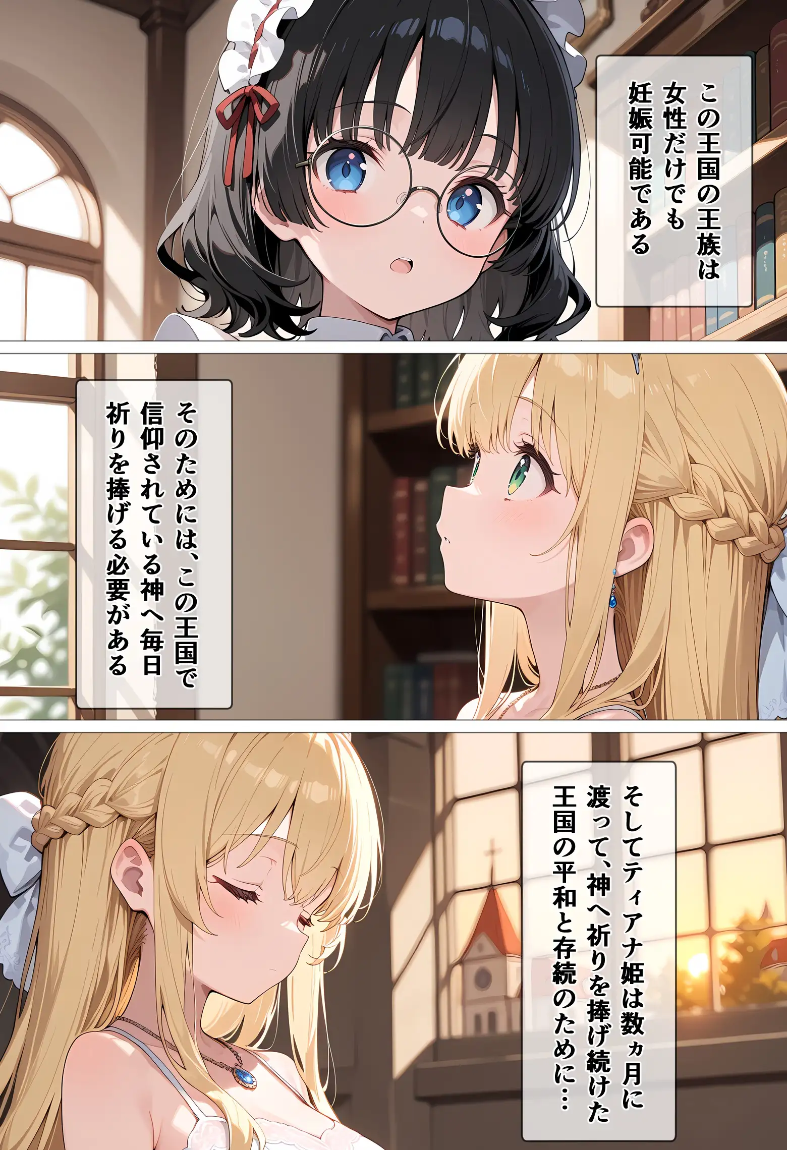 男性恐怖症のお姫様が妊活した話 6ページ