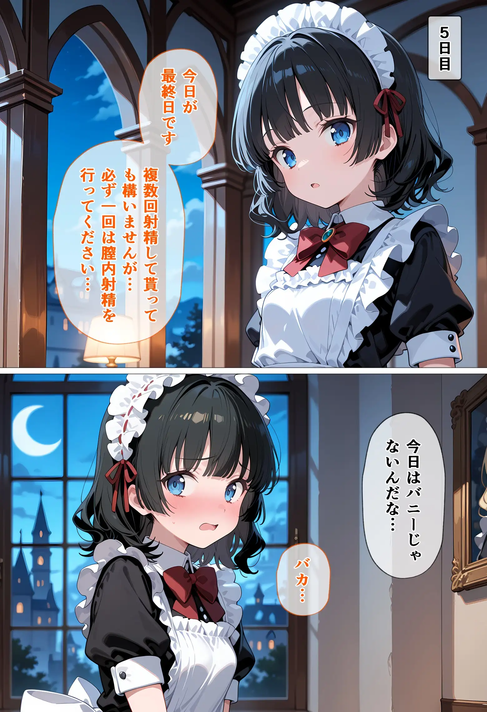 男性恐怖症のお姫様が妊活した話 33ページ