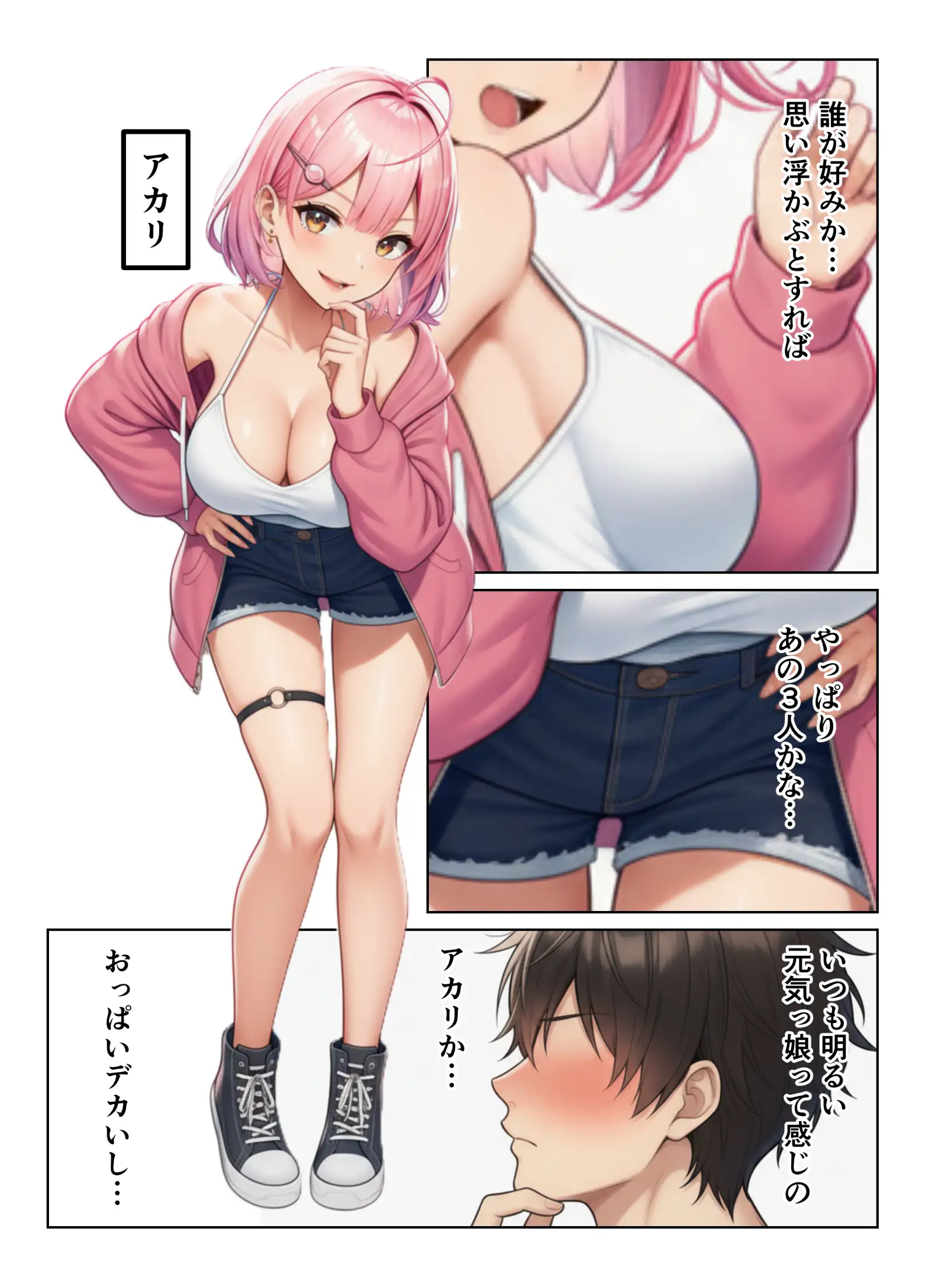 デカチンがバレたらハーレムになった話！！ 2ページ
