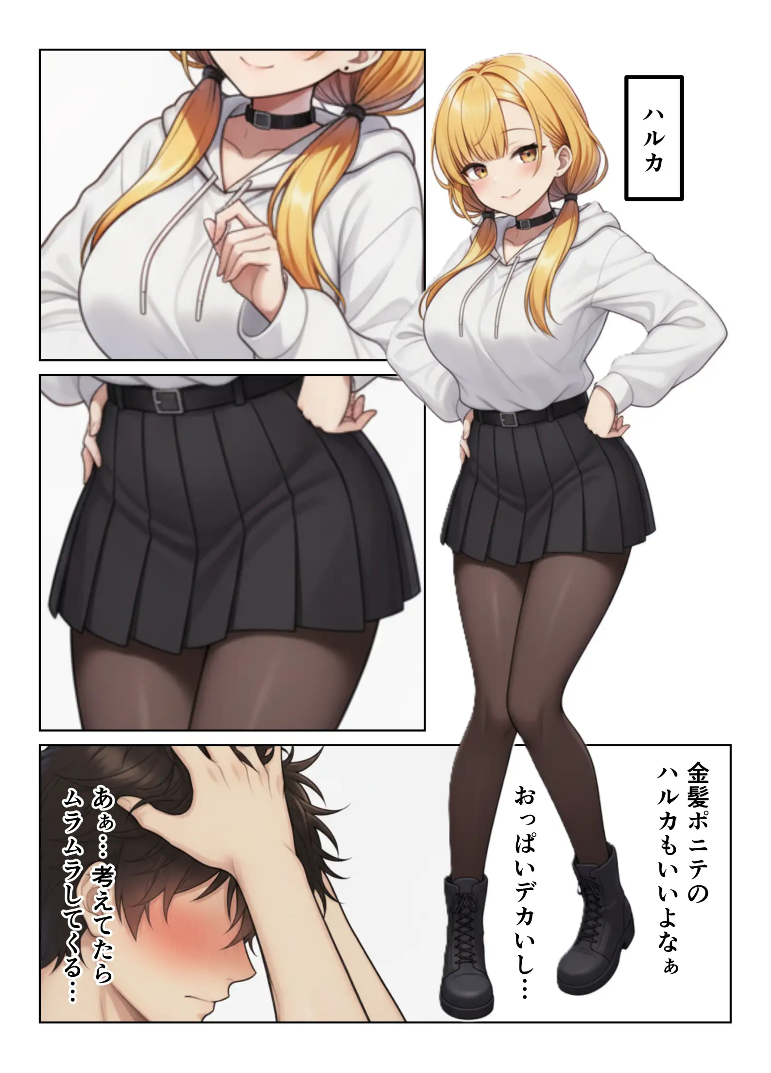 デカチンがバレたらハーレムになった話！！ 4ページ