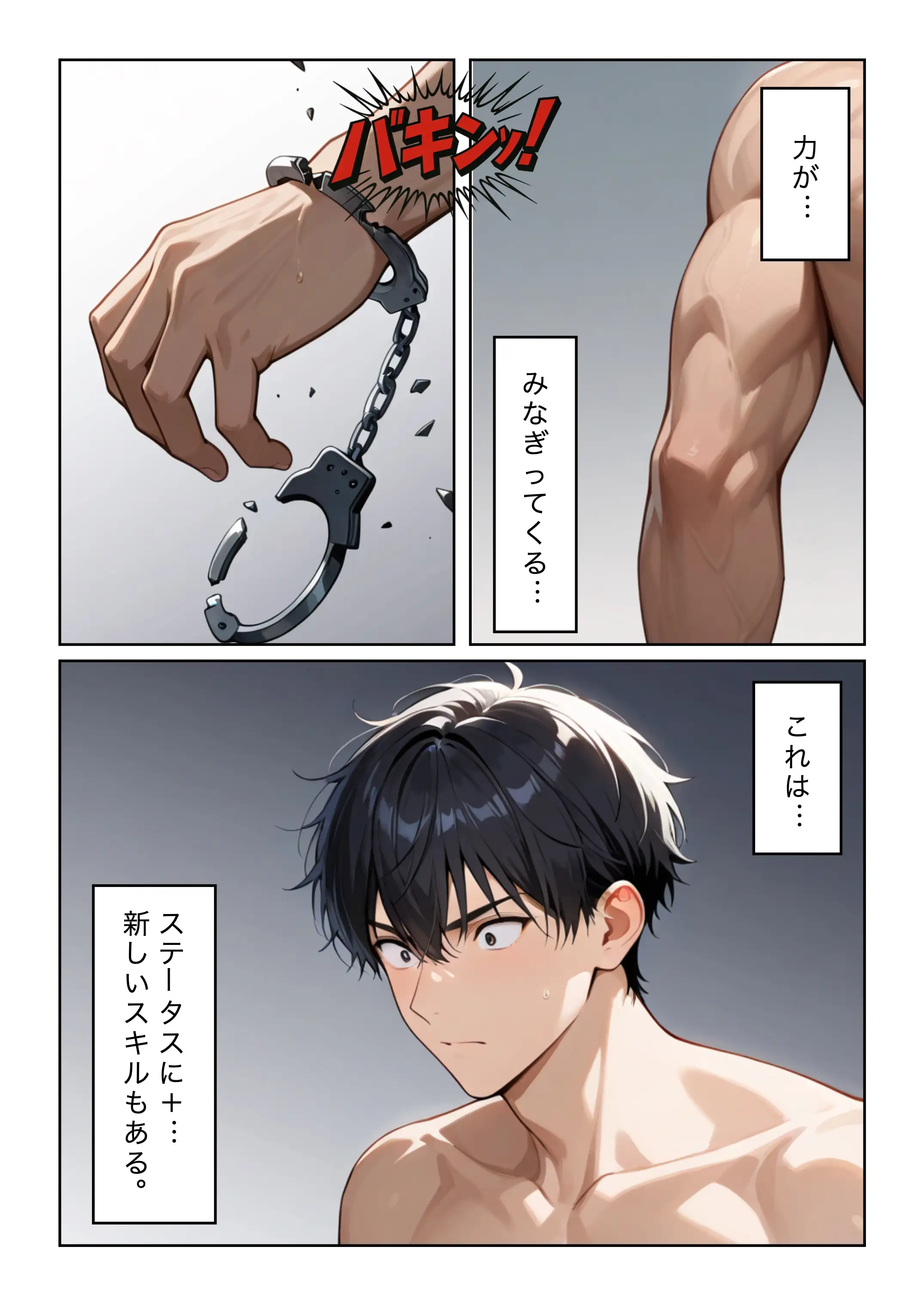 勇者選抜で見捨てられた俺のスキル《発汗》実は全能力を奪う《体液吸収》最凶チートでした。  【第二話】 1ページ