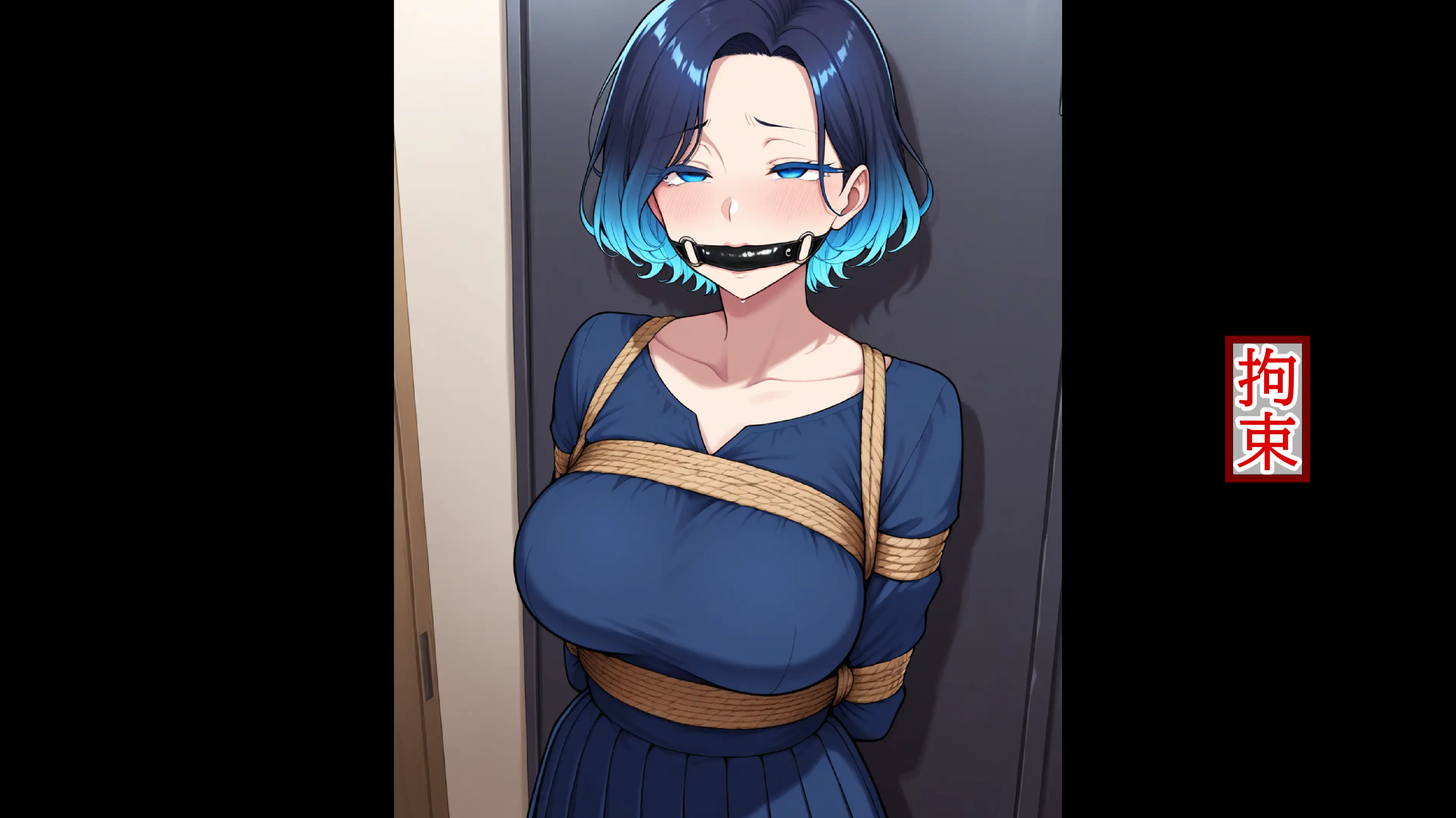 着衣拘束フェチ怪人【ショートカット人妻編】 15ページ