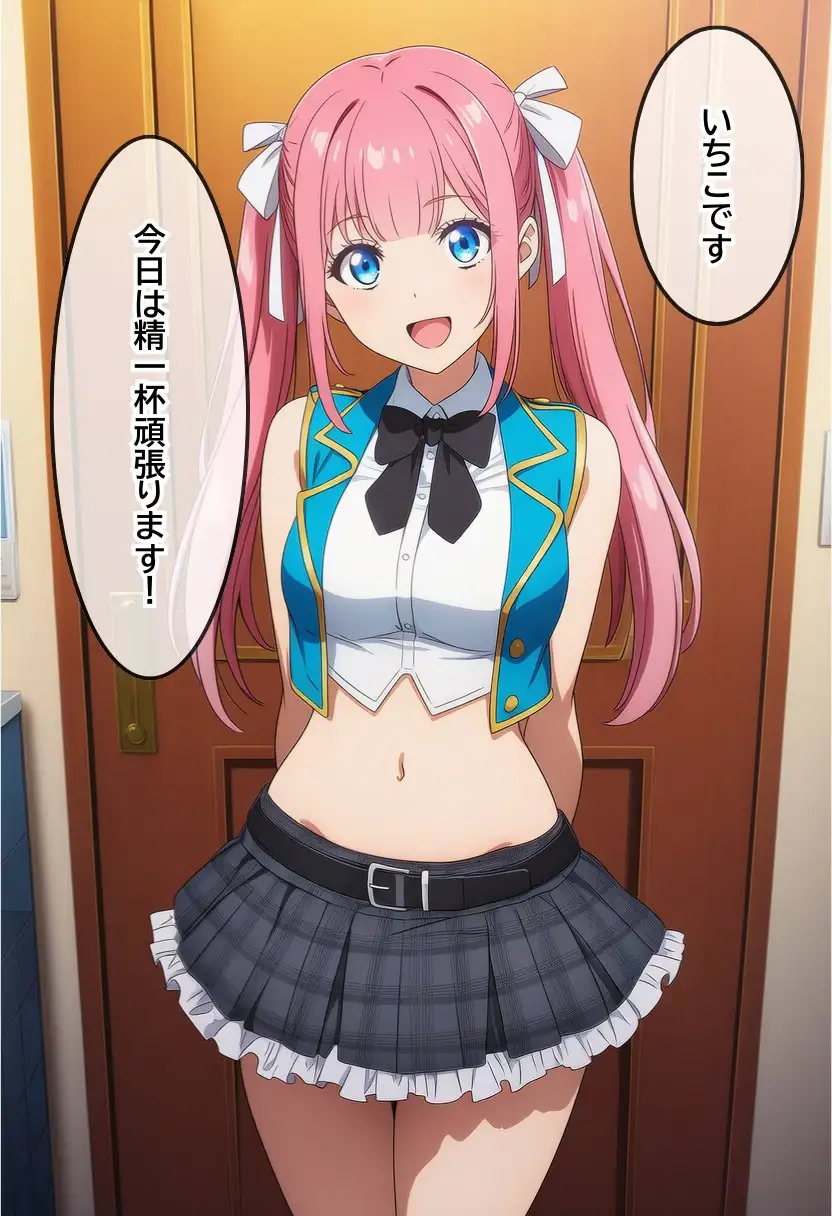 現役アイドルを指名してエッチなサービスを受けるCG集 4ページ