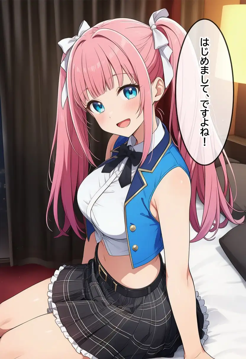 現役アイドルを指名してエッチなサービスを受けるCG集 6ページ