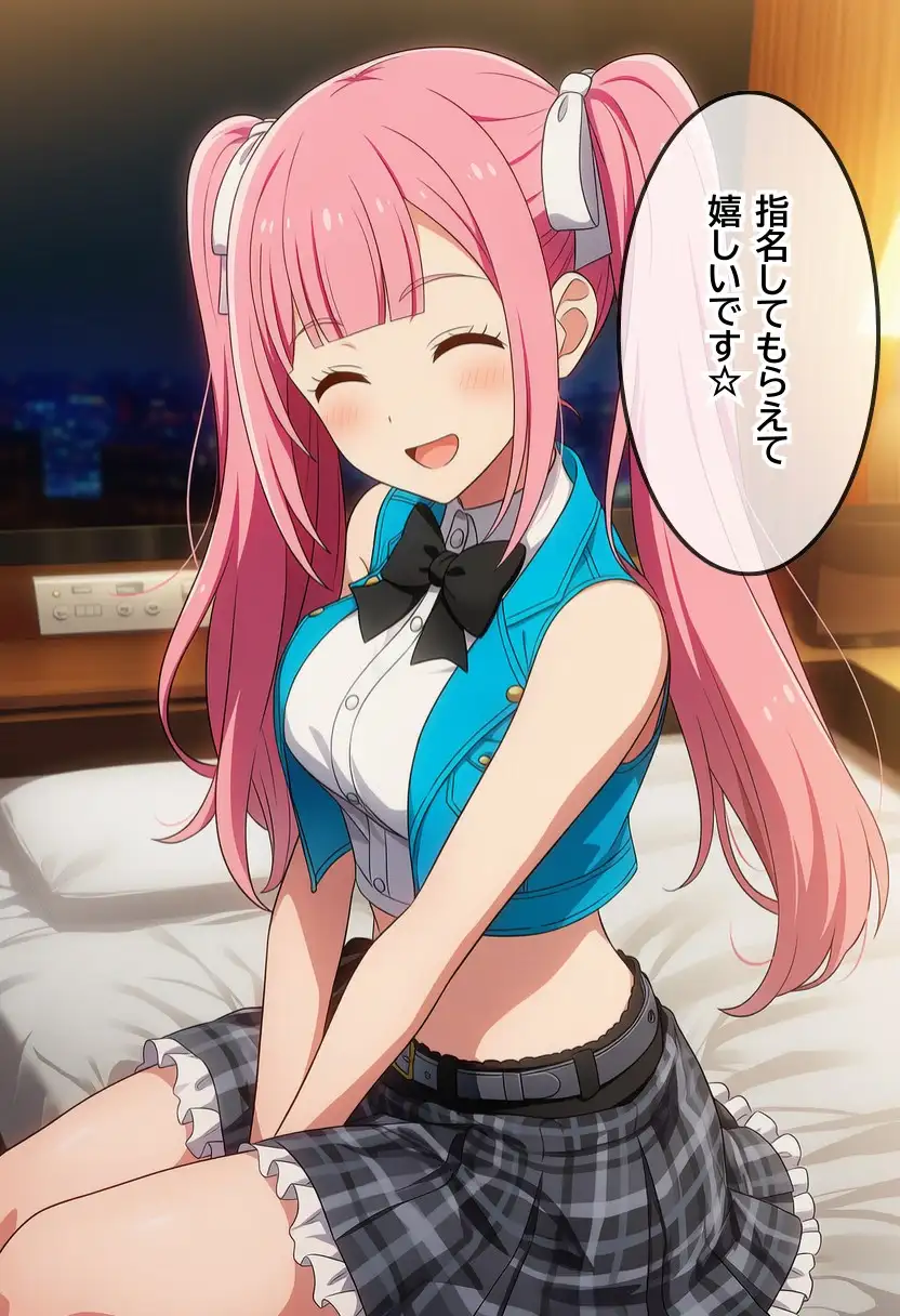 現役アイドルを指名してエッチなサービスを受けるCG集 7ページ