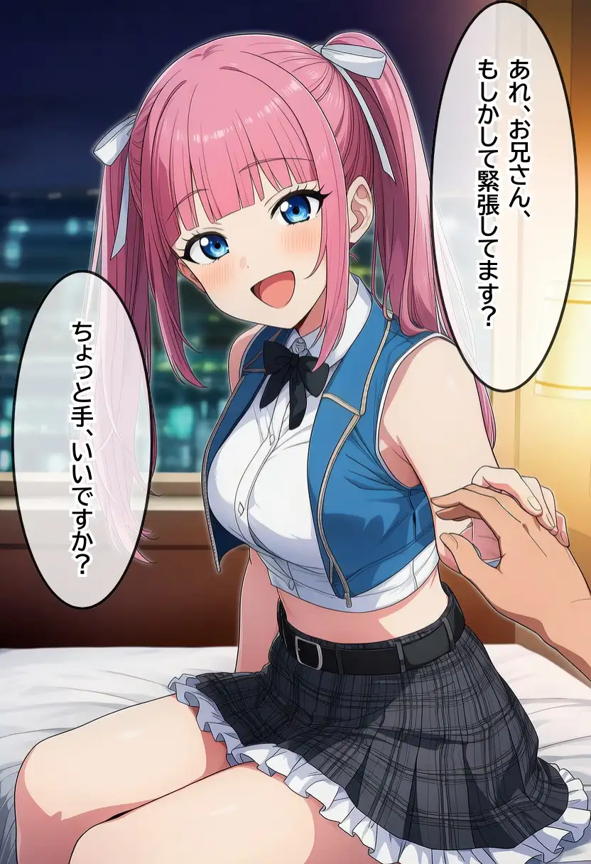 現役アイドルを指名してエッチなサービスを受けるCG集 8ページ