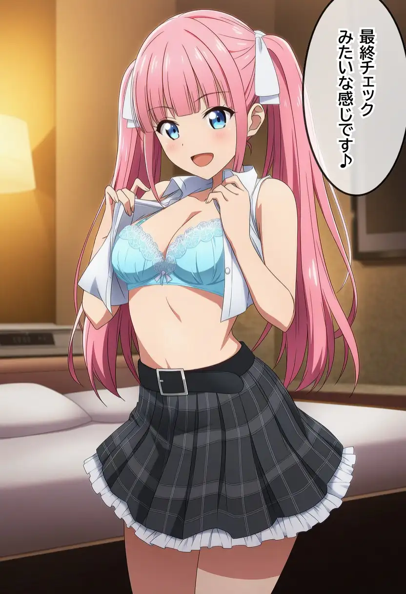 現役アイドルを指名してエッチなサービスを受けるCG集 15ページ