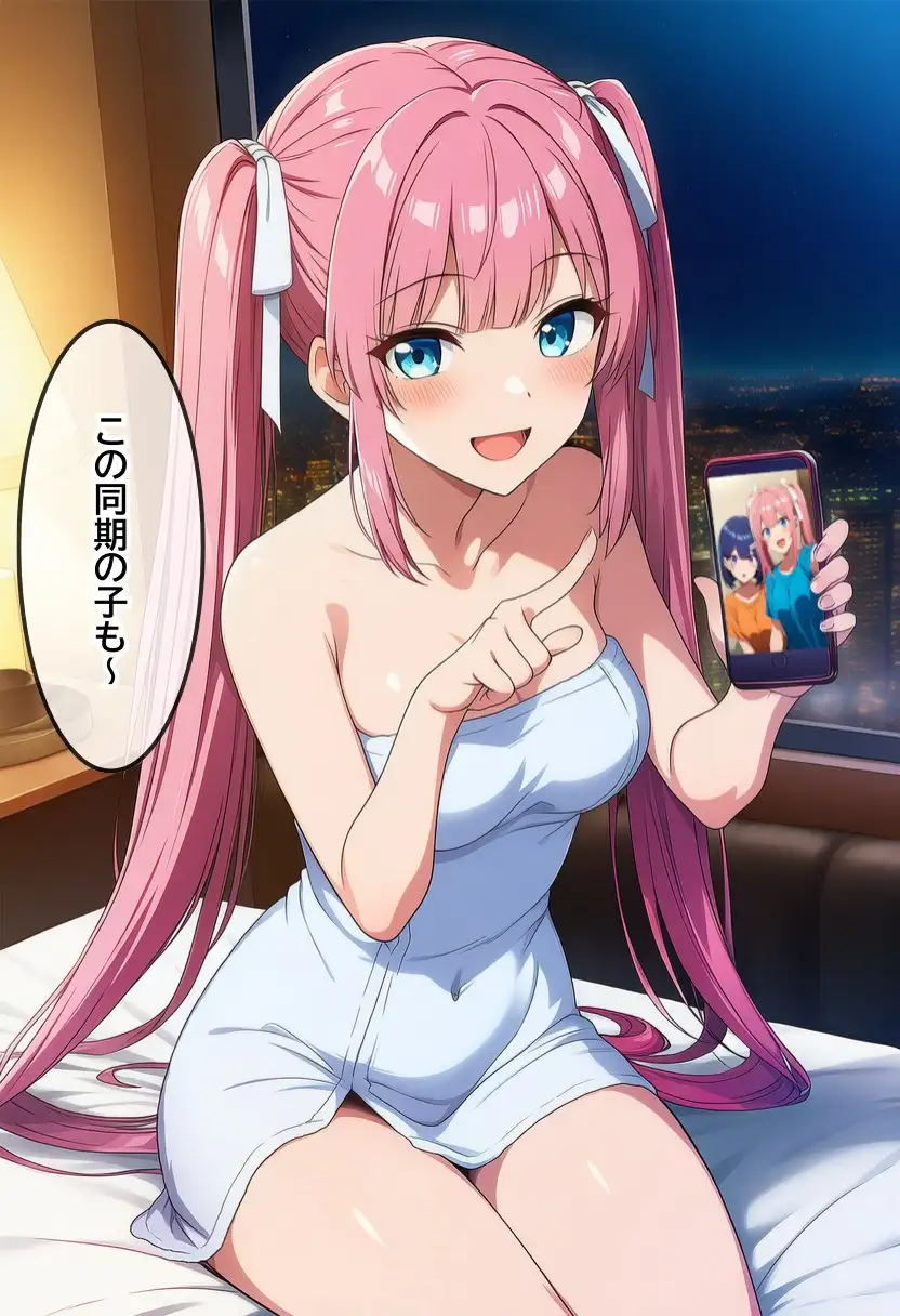 現役アイドルを指名してエッチなサービスを受けるCG集 96ページ