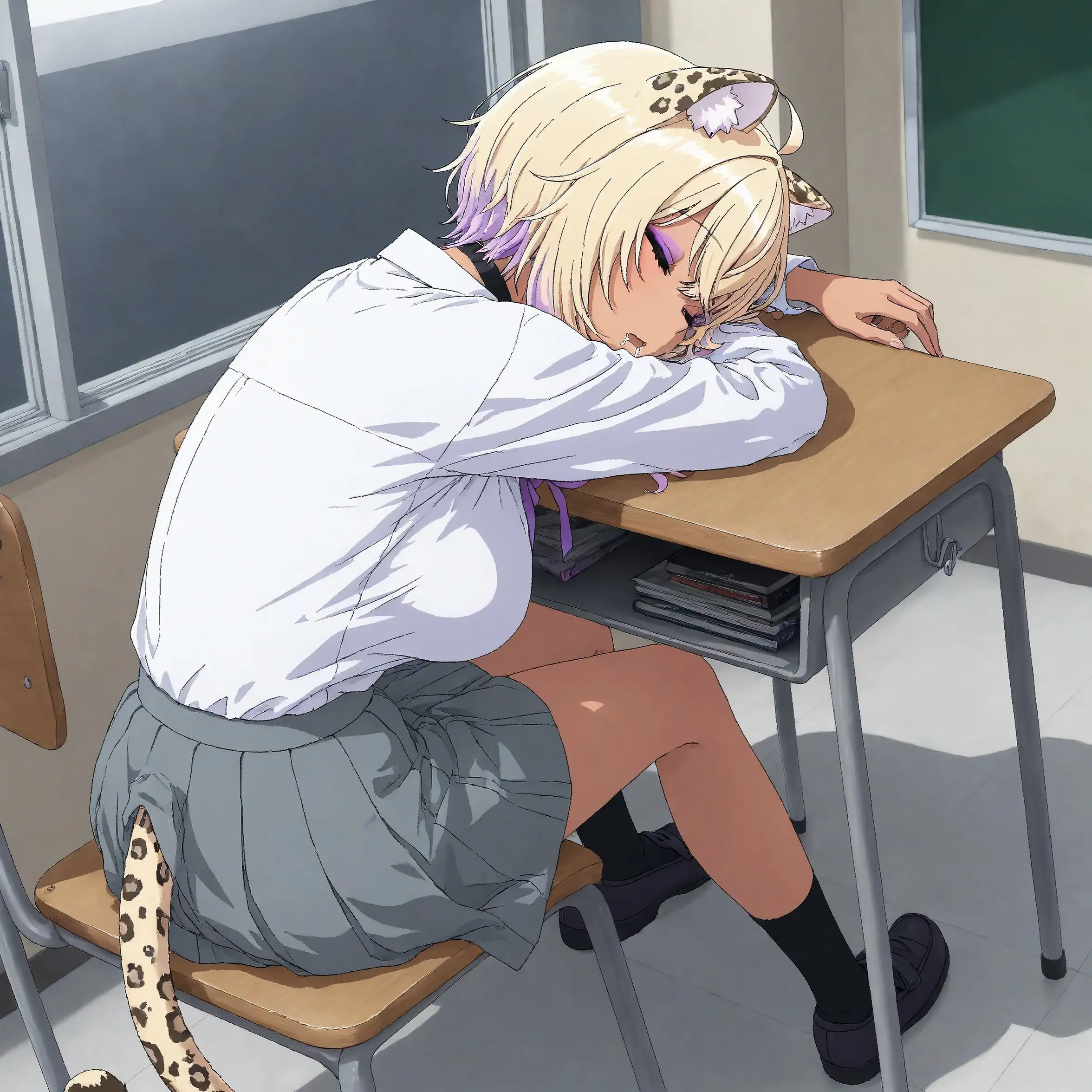 ギャルの猫又さんで見抜き＆えっち 25ページ