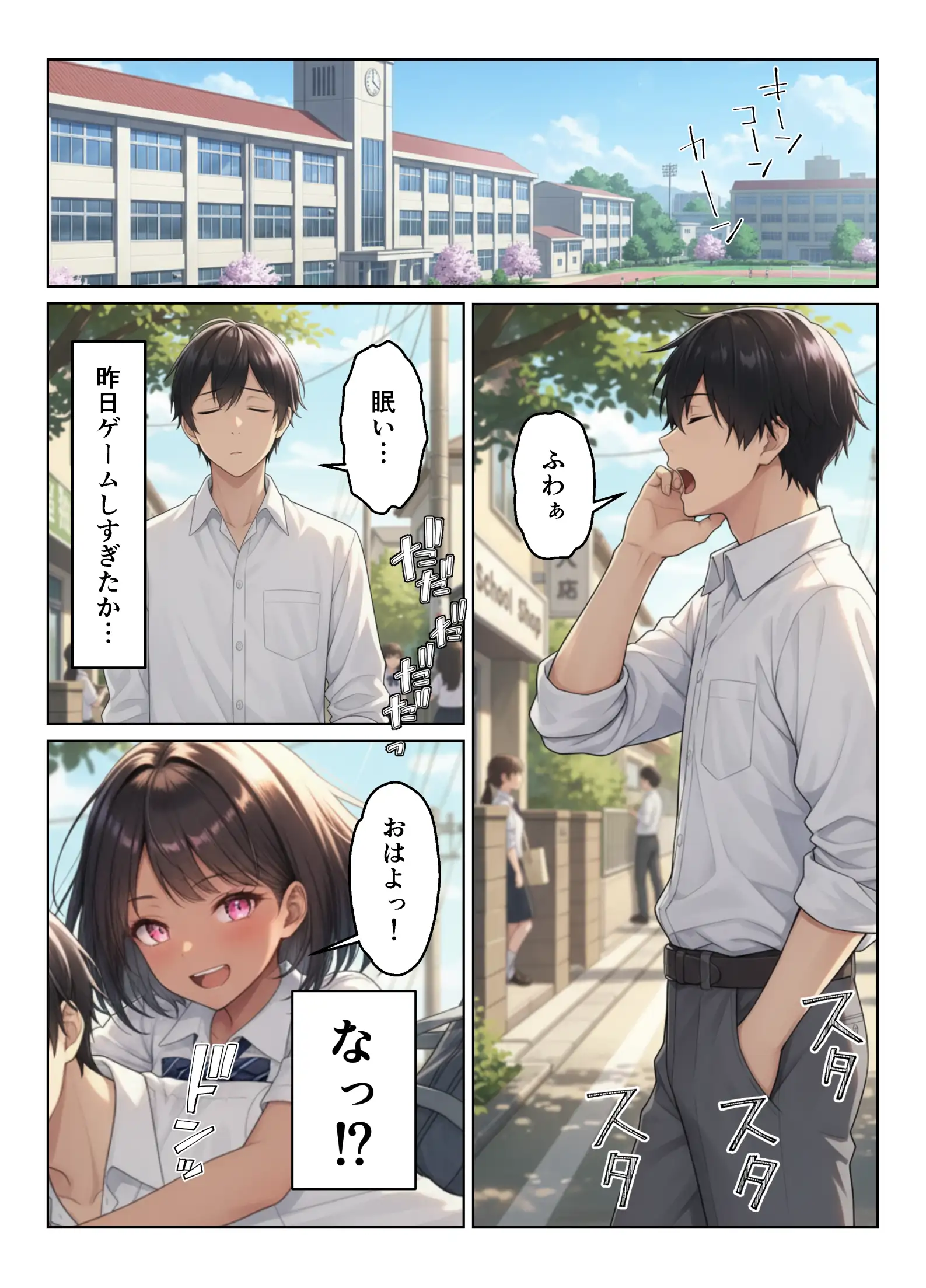 幼馴染が急にエロくなった件 1ページ