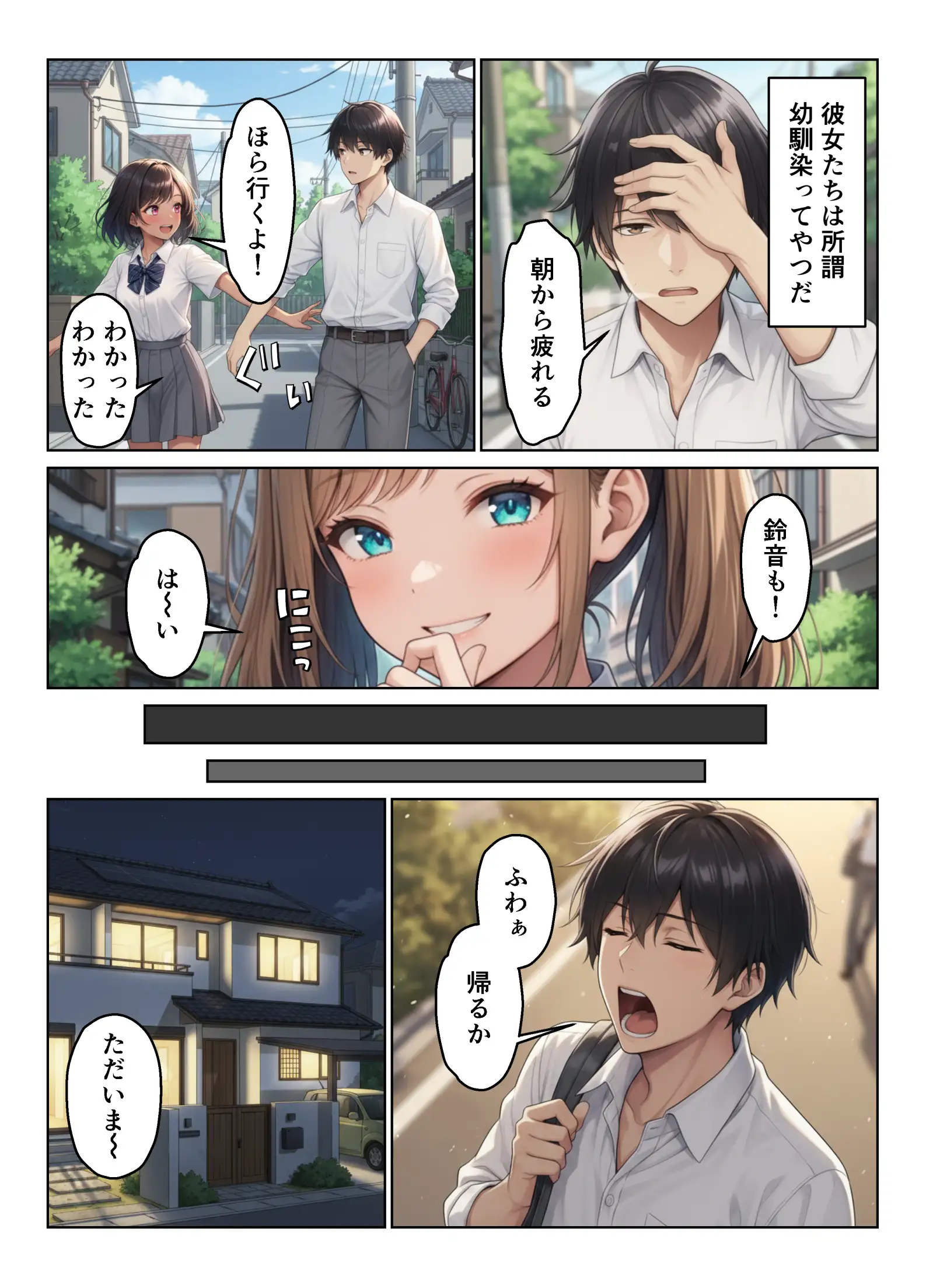 幼馴染が急にエロくなった件 3ページ