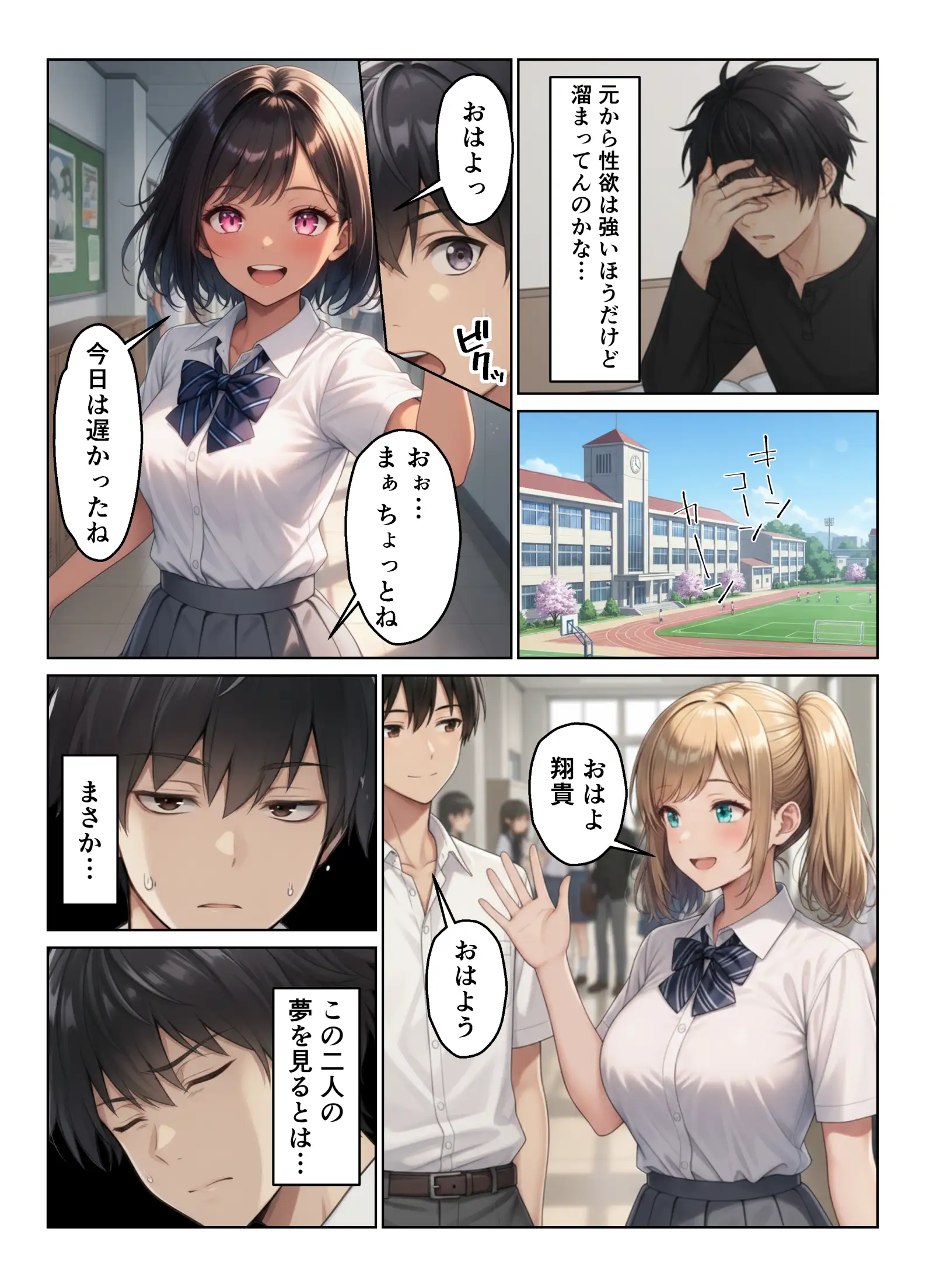 幼馴染が急にエロくなった件 8ページ