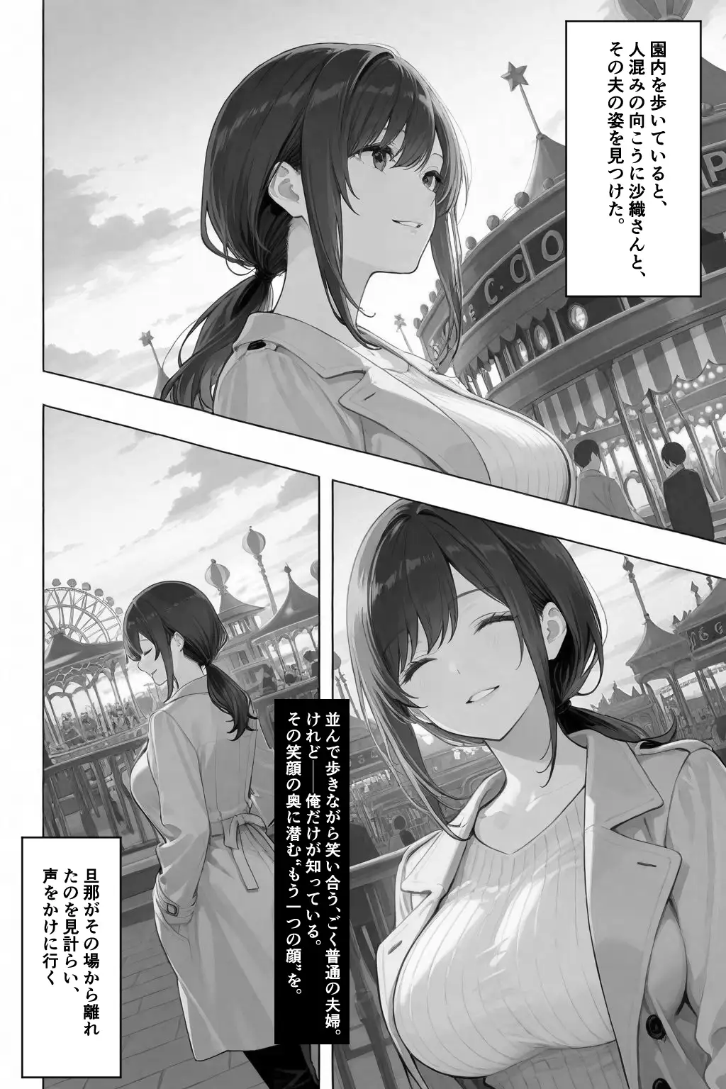 隣の奥さんハ、もう催●済ミ 2 〜遊宴地編〜 6ページ