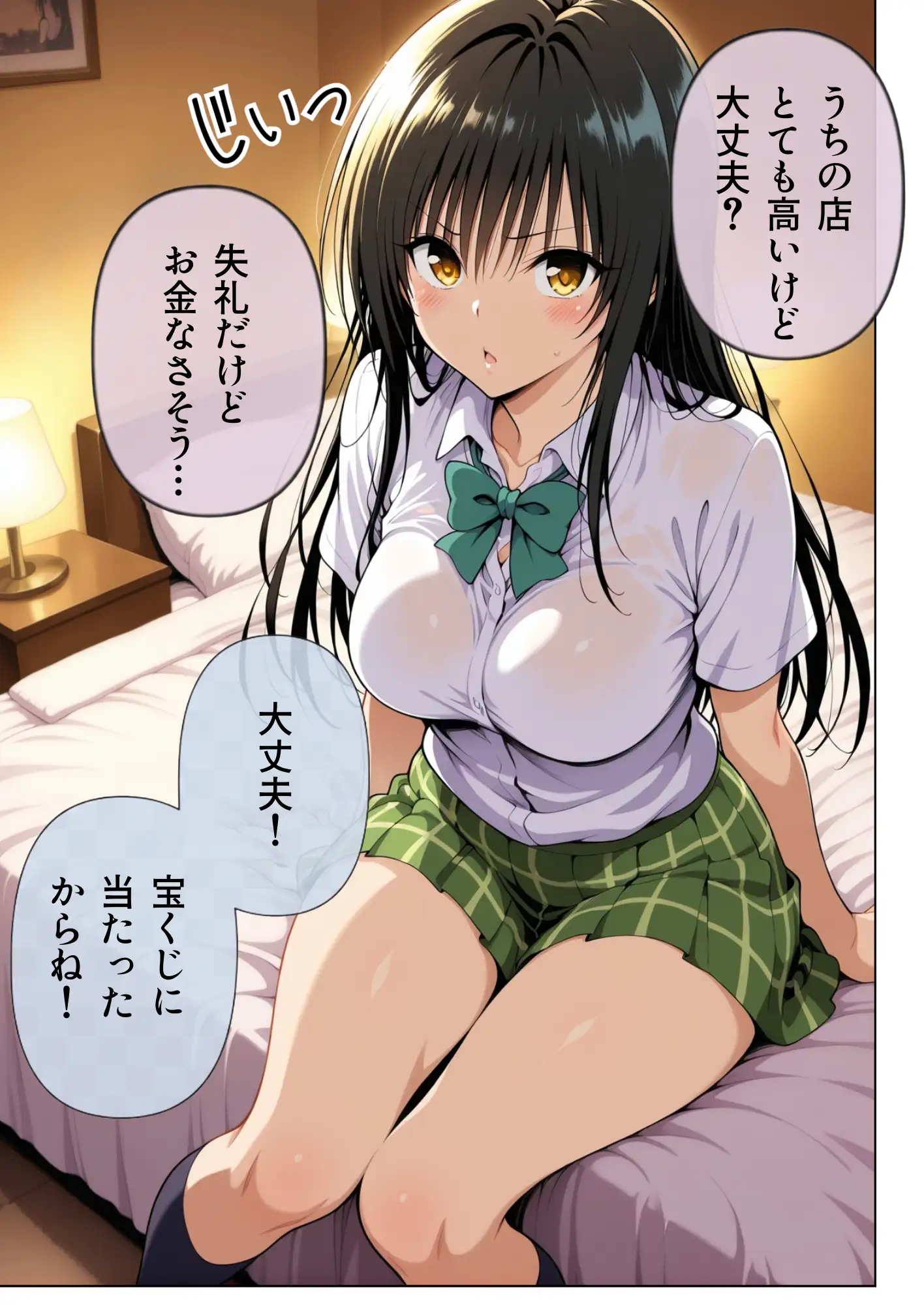 【動画付】デリヘルっ娘！古手川唯編 6ページ