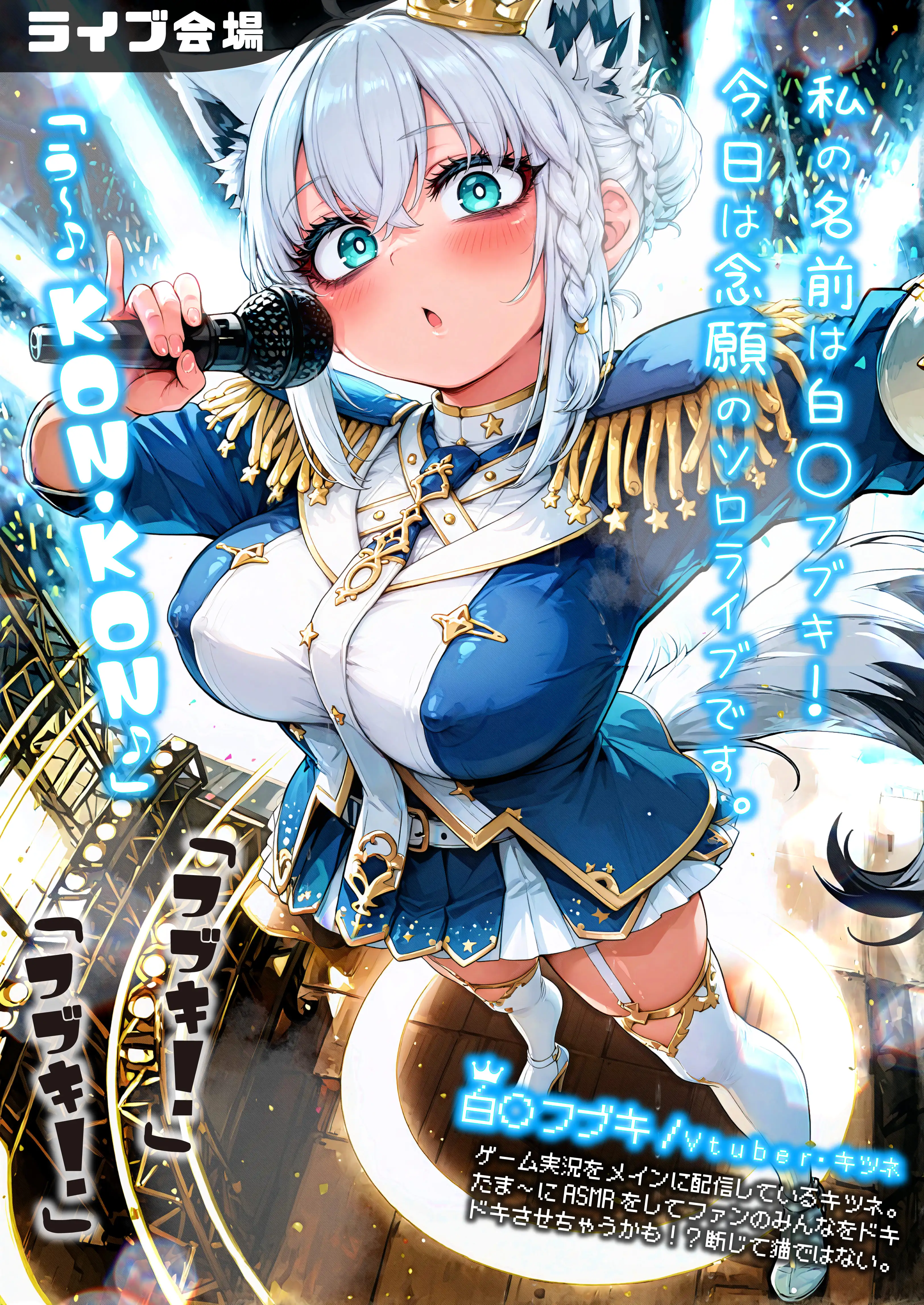 ほろえっちらいぶ ムラムラ止まらない発情期きーつね! Fカップ超えてKカップのドスケベギツネを目の前にチンポ挿れないのは失礼ですッ! 3ページ