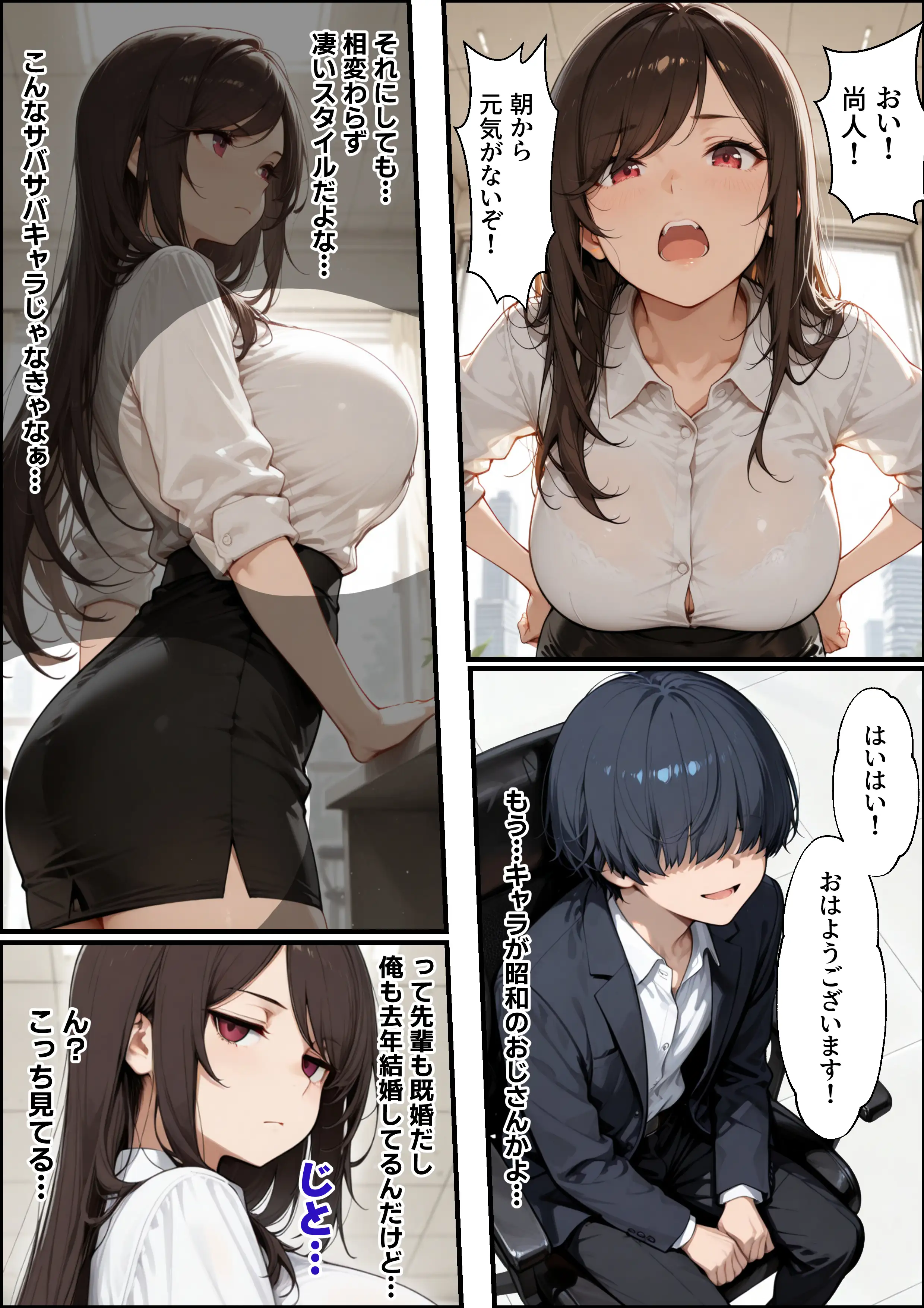 職場の先輩爆乳OLと秘密の二時間休憩 5ページ