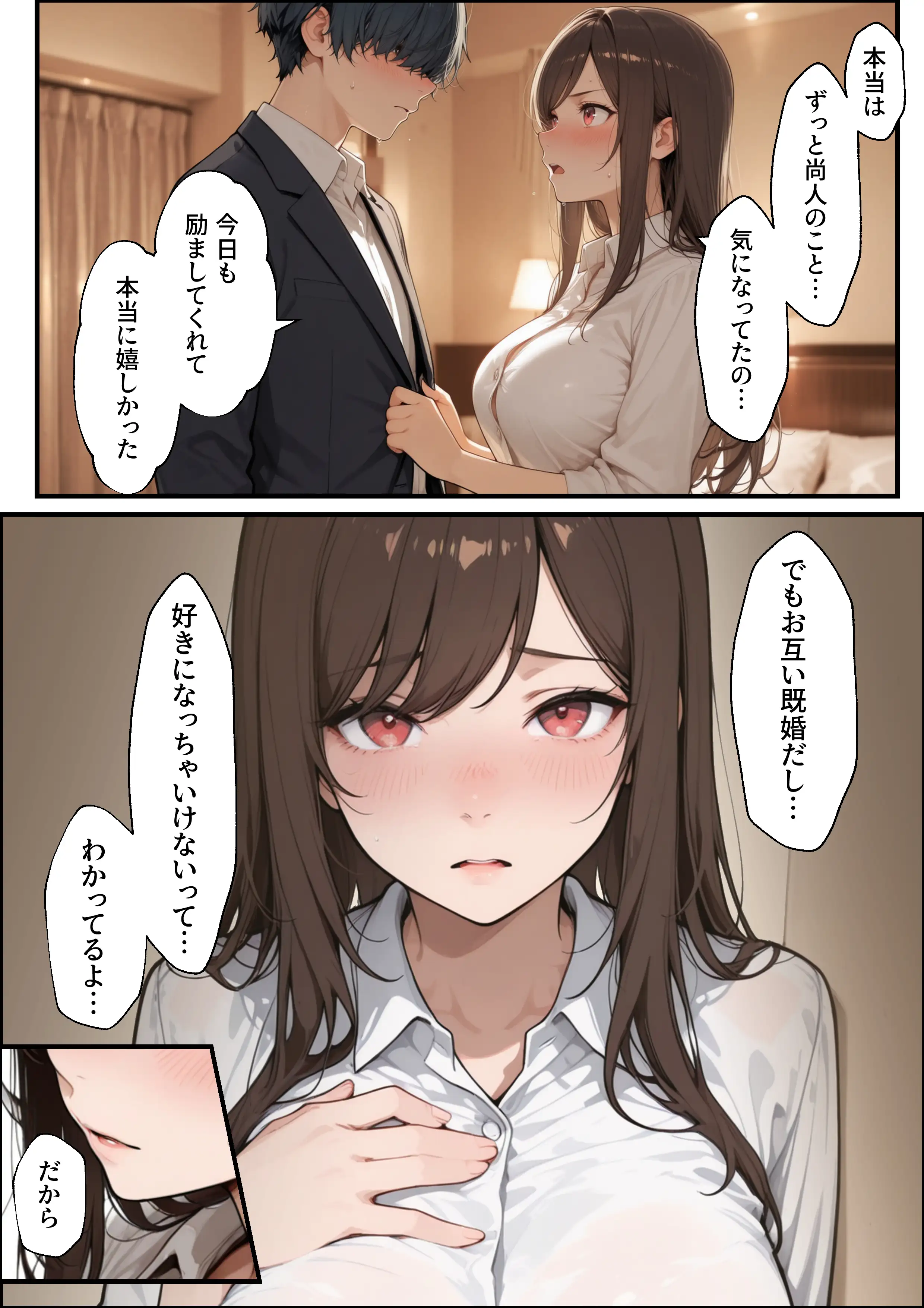 職場の先輩爆乳OLと秘密の二時間休憩 24ページ