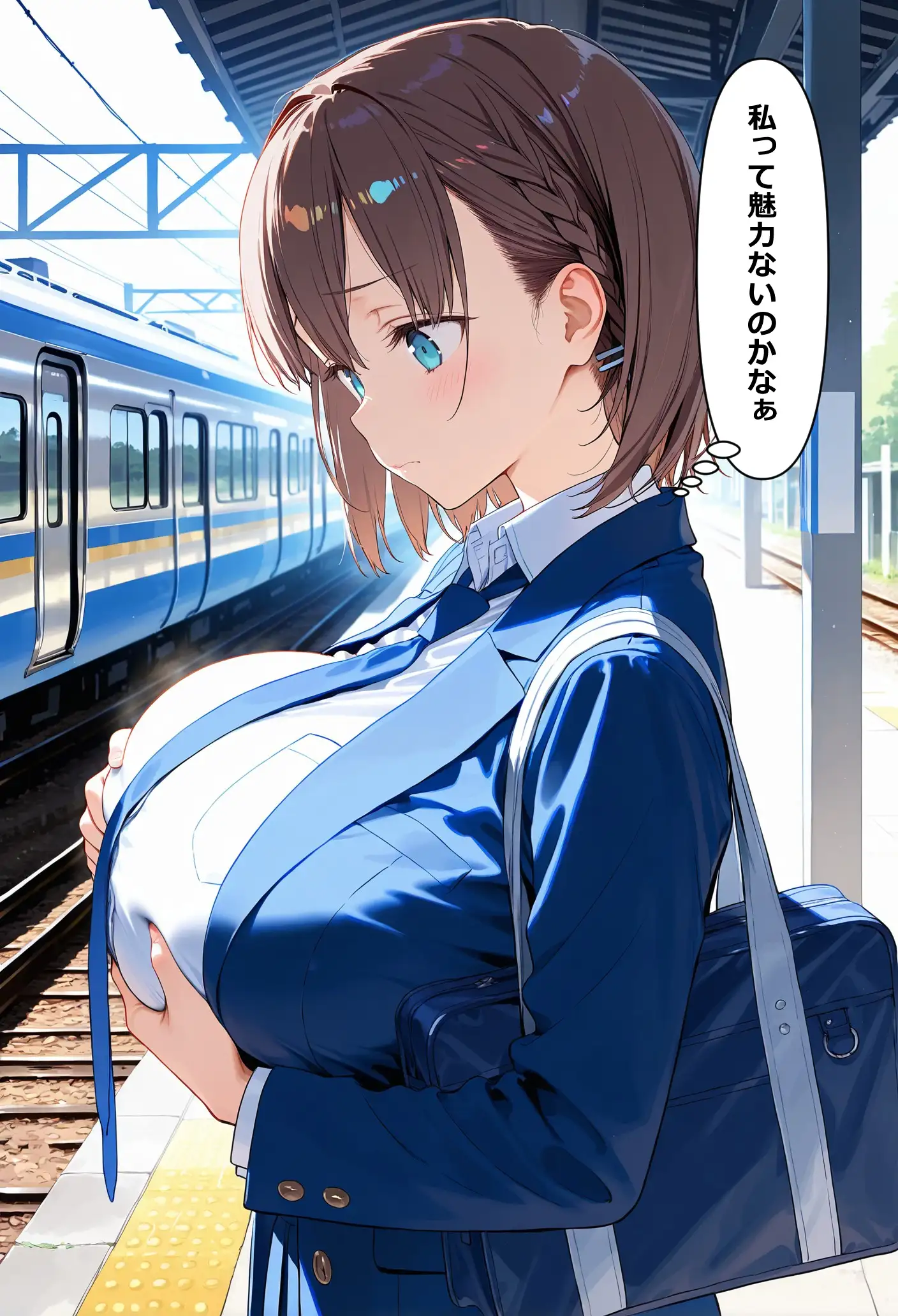 たわわな二人がキモデブおやじに種付け快楽堕ちされる話 3ページ