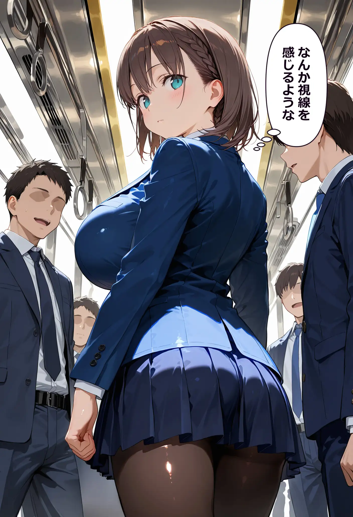 たわわな二人がキモデブおやじに種付け快楽堕ちされる話 9ページ