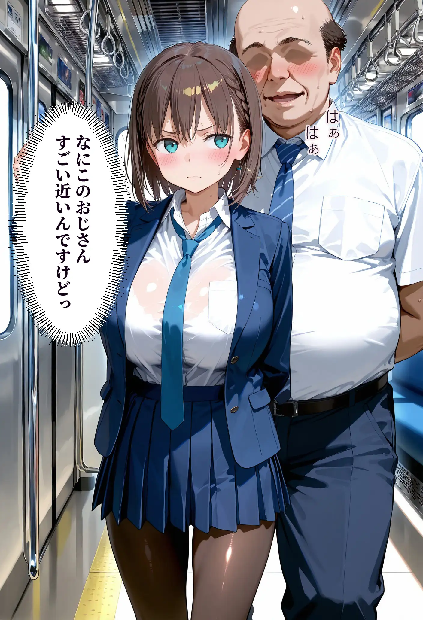 たわわな二人がキモデブおやじに種付け快楽堕ちされる話 11ページ