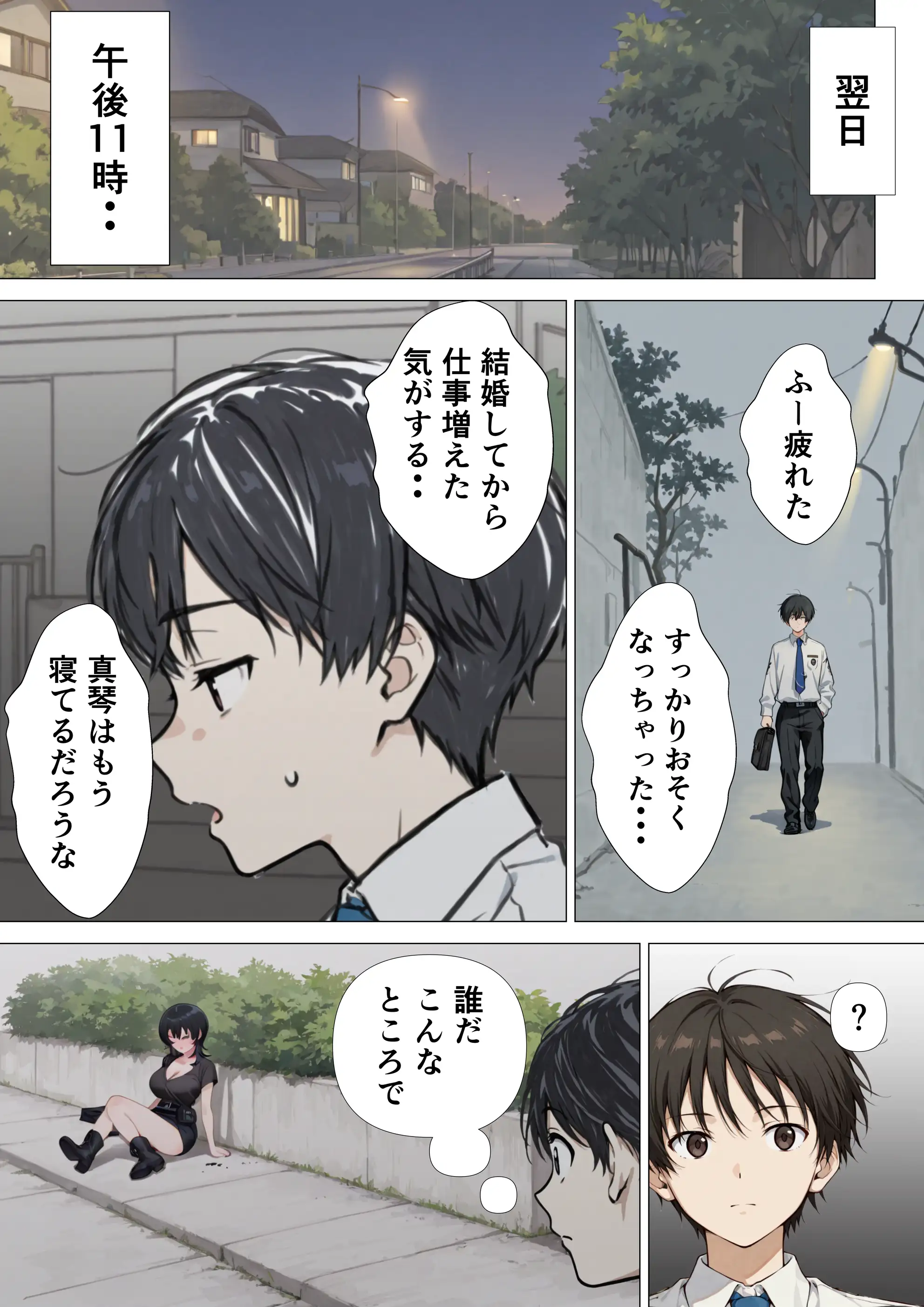 爆乳清楚妻が隣のオープンマリッジ3P夫婦に刺激されて、夫限定の特濃拘束サキュバスえっちで本能爆発する話 37ページ