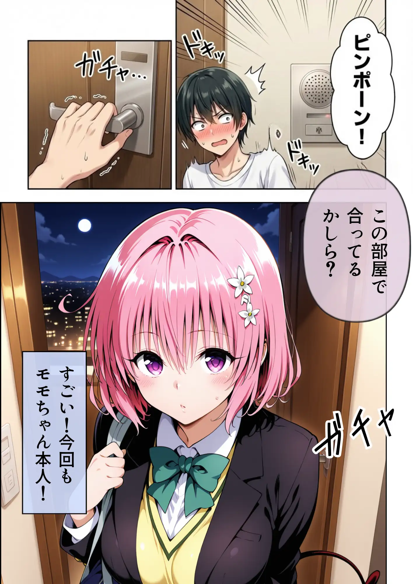 【動画付】デリヘルっ娘！モモ編 4ページ