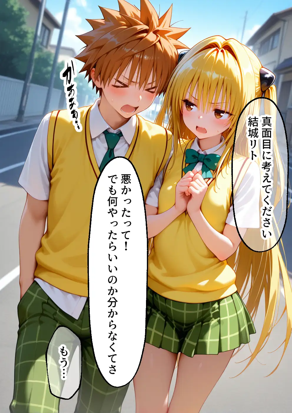 メス猫墜ち NTRの記録 ヤミ編 ToL◯VEる 16ページ