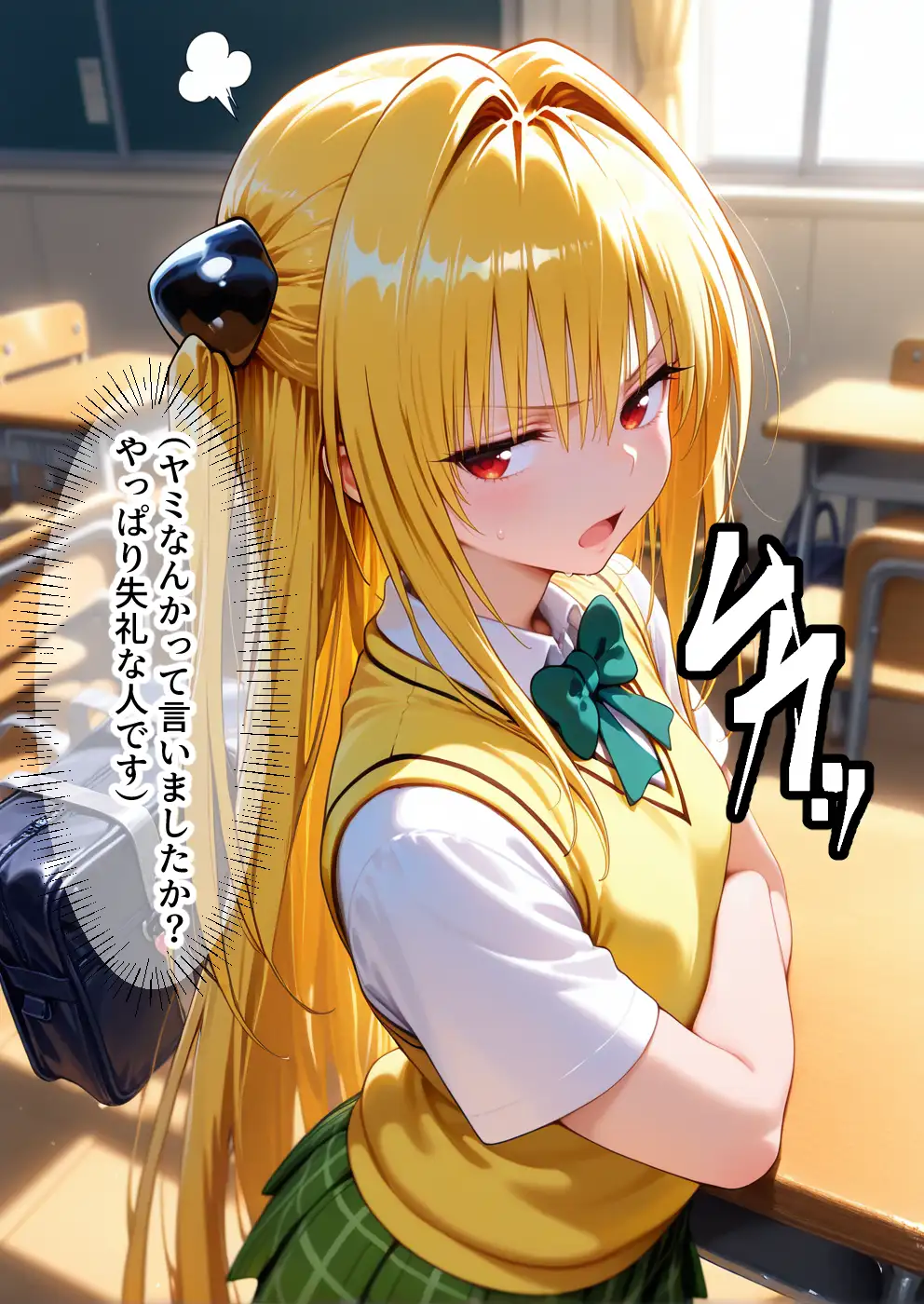 メス猫墜ち NTRの記録 ヤミ編 ToL◯VEる 23ページ