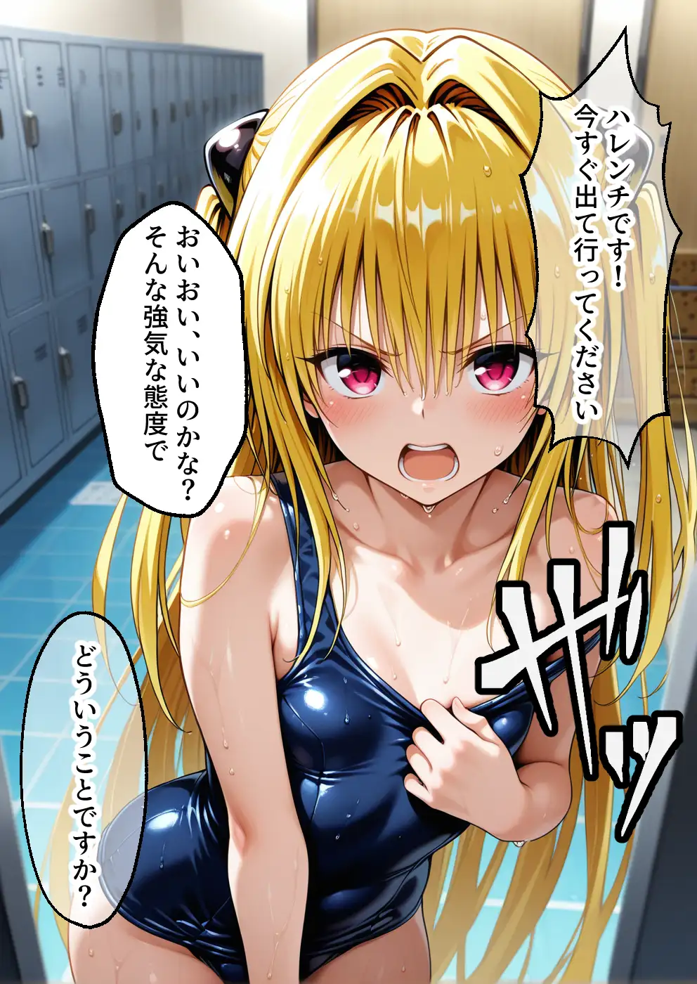 メス猫墜ち NTRの記録 ヤミ編 ToL◯VEる 34ページ