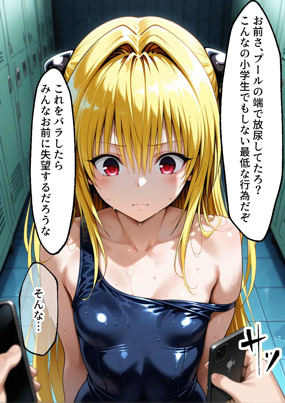 メス猫墜ち NTRの記録 ヤミ編 ToL◯VEる 35ページ