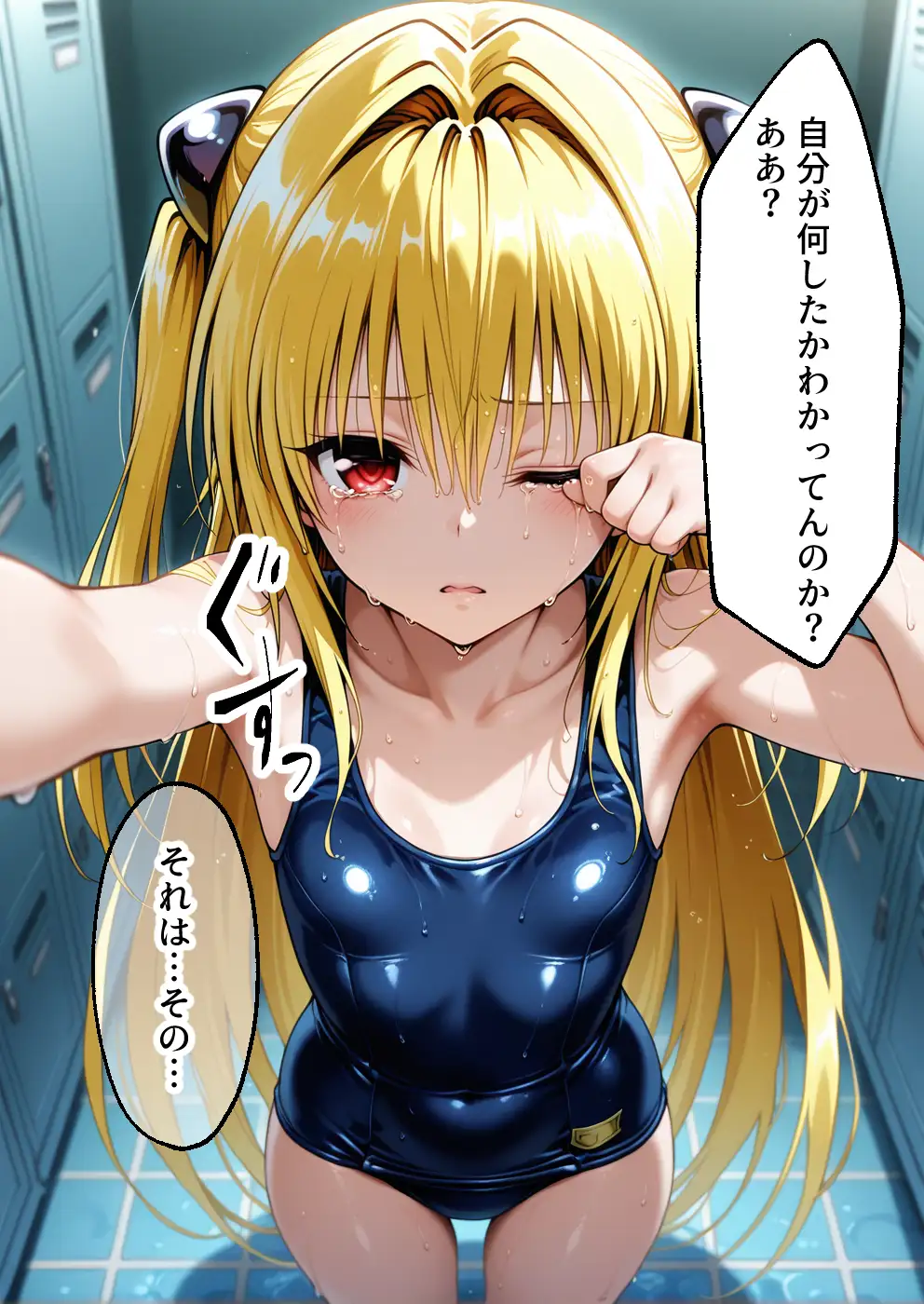 メス猫墜ち NTRの記録 ヤミ編 ToL◯VEる 38ページ