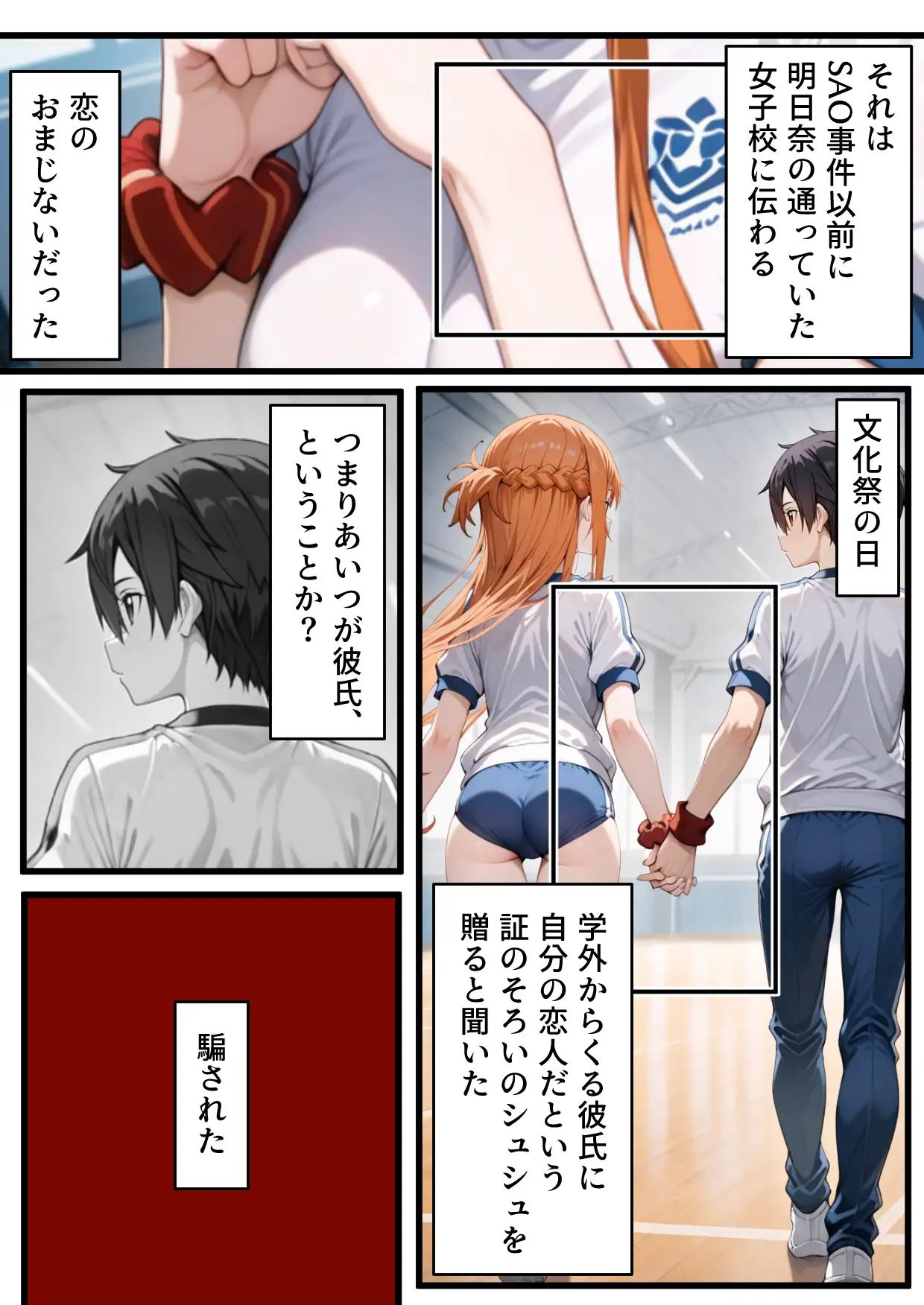 メス猫墜ち NTRの記録 アスナ編  ソードアートオ〇ライン 13ページ