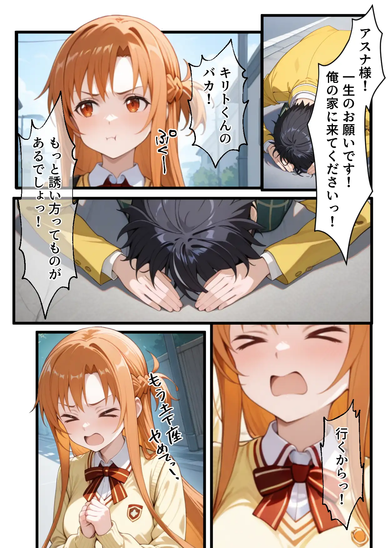 メス猫墜ち NTRの記録 アスナ編  ソードアートオ〇ライン 16ページ