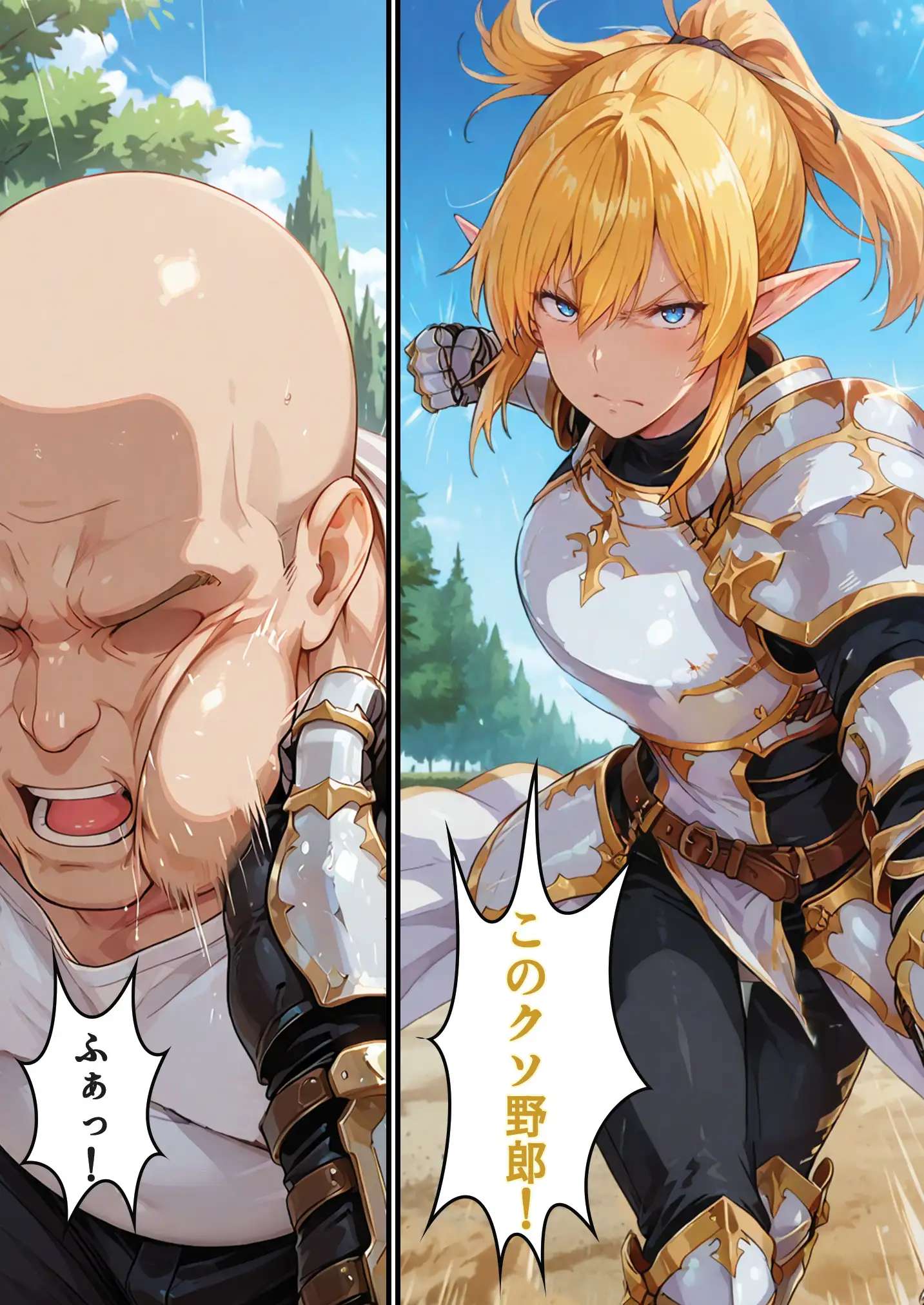 転生失敗したけど、ヤバすぎるアイテムでエルフ姉妹と催Oする話 8ページ