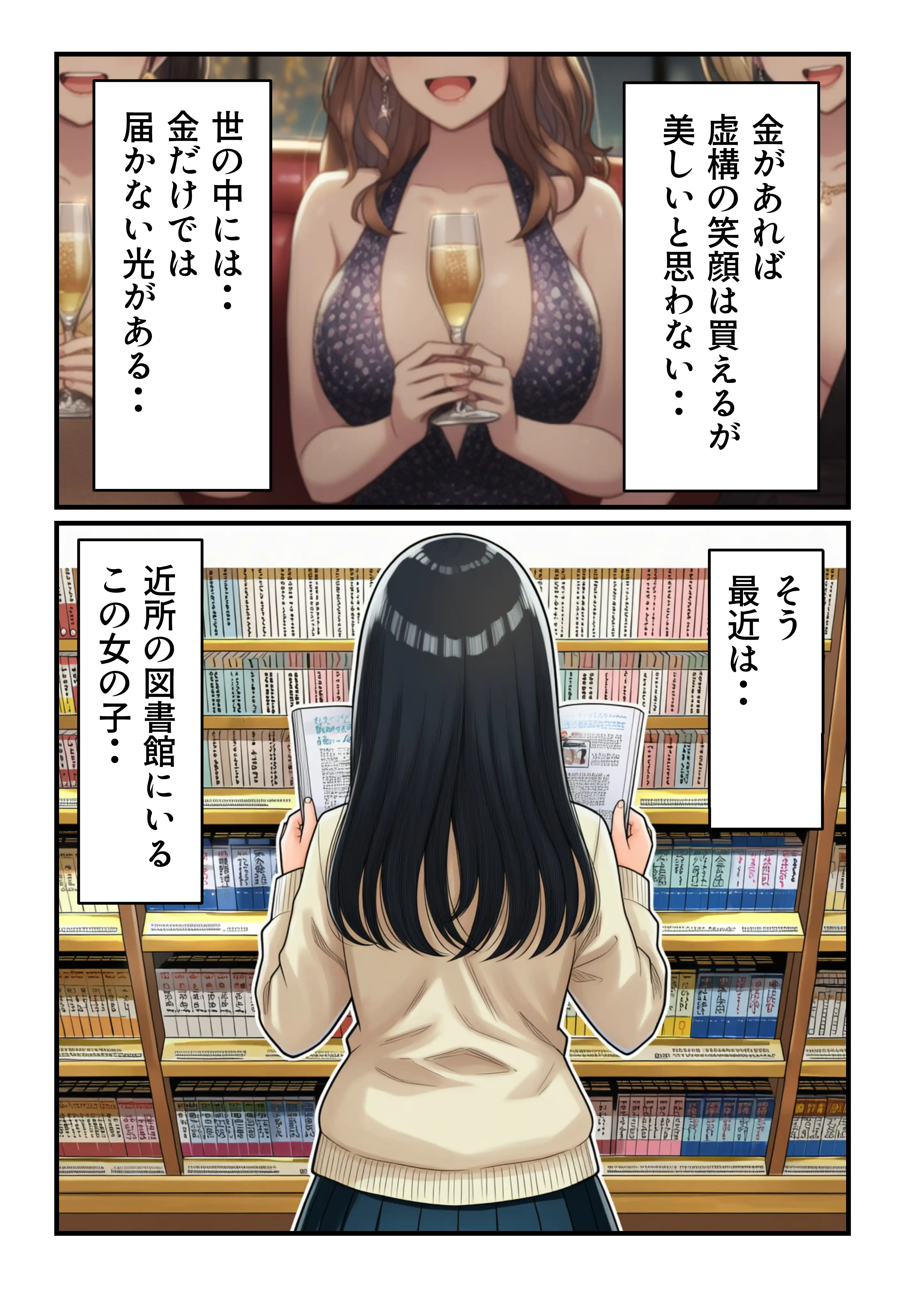 学園の花を追い詰めろ！〜純潔を奪われ/彼氏の前でも〜 4ページ