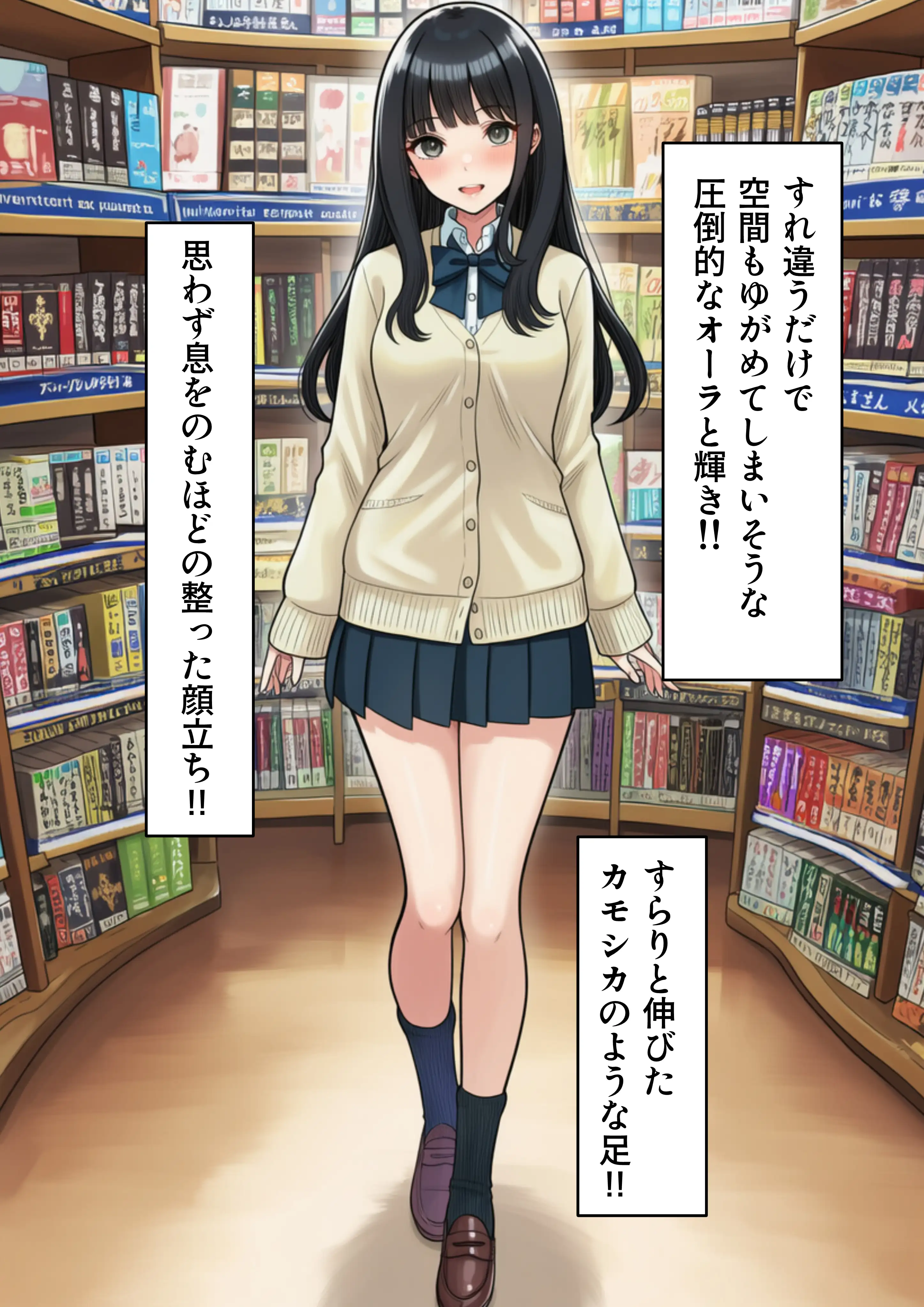 学園の花を追い詰めろ！〜純潔を奪われ/彼氏の前でも〜 5ページ