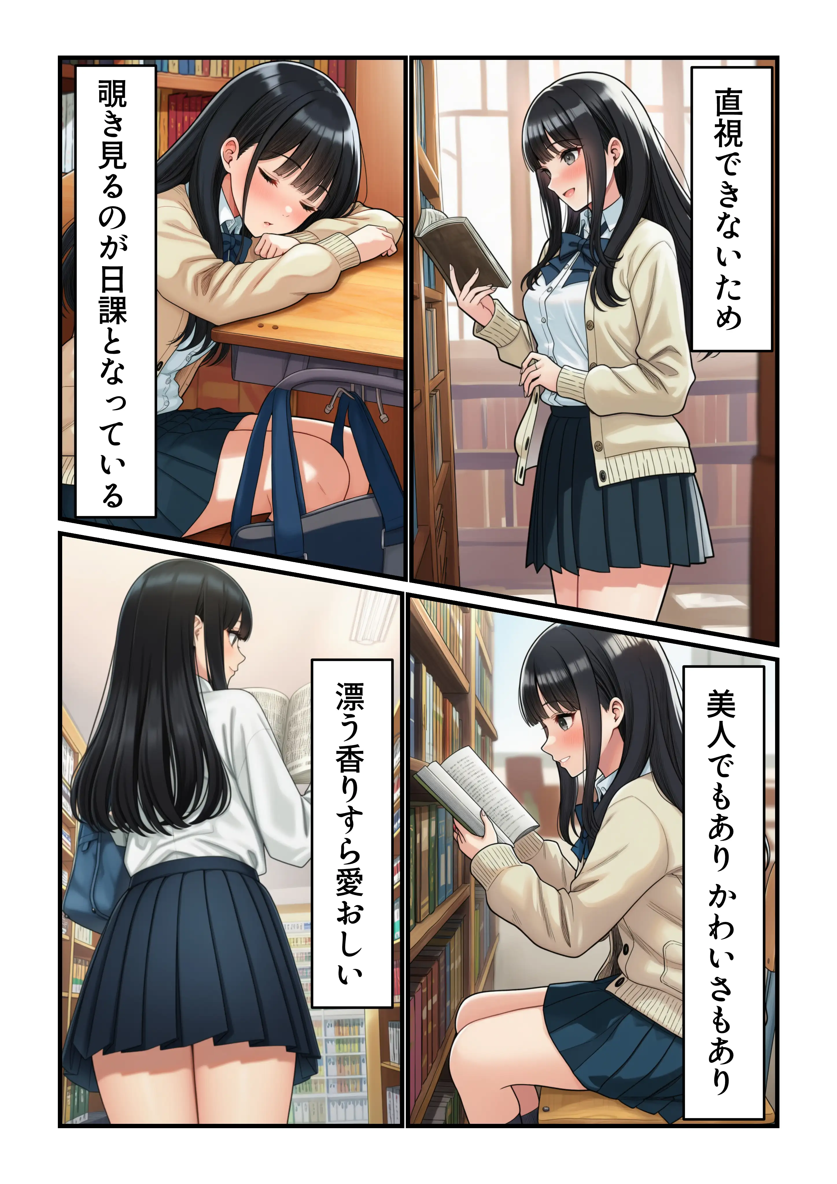 学園の花を追い詰めろ！〜純潔を奪われ/彼氏の前でも〜 6ページ