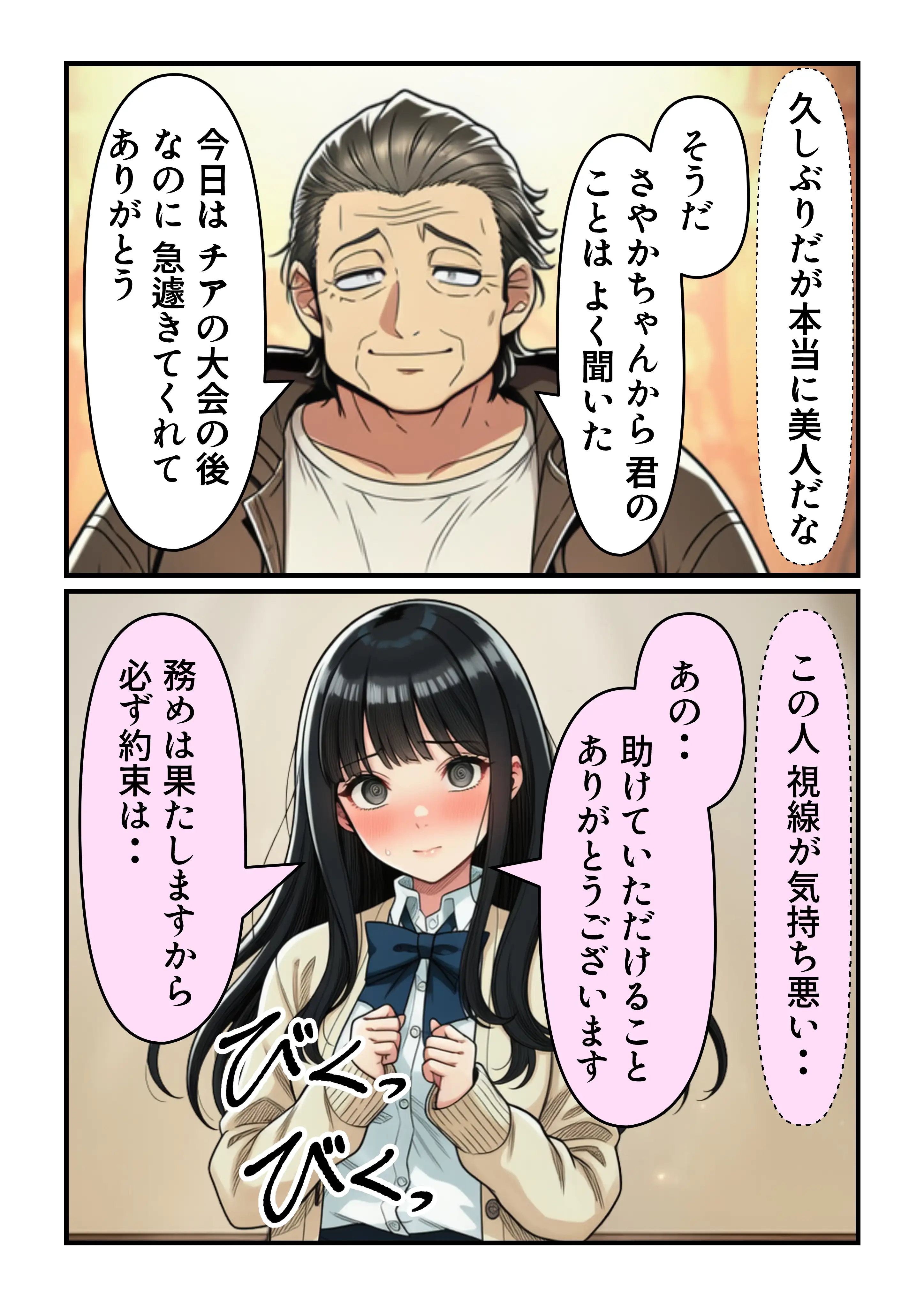 学園の花を追い詰めろ！〜純潔を奪われ/彼氏の前でも〜 52ページ