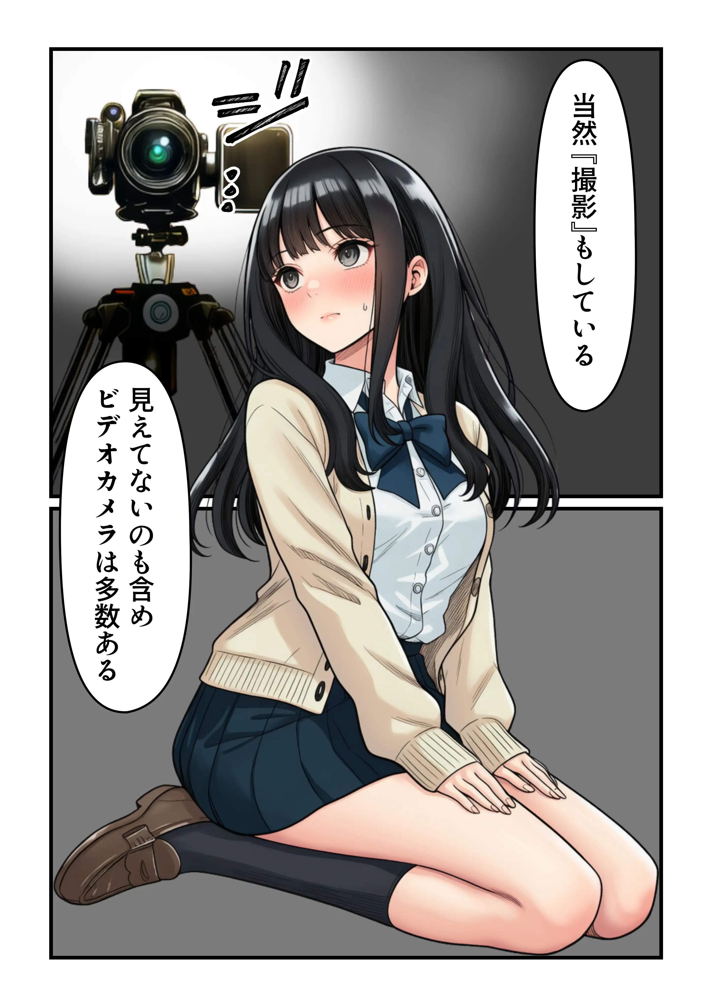 学園の花を追い詰めろ！〜純潔を奪われ/彼氏の前でも〜 56ページ