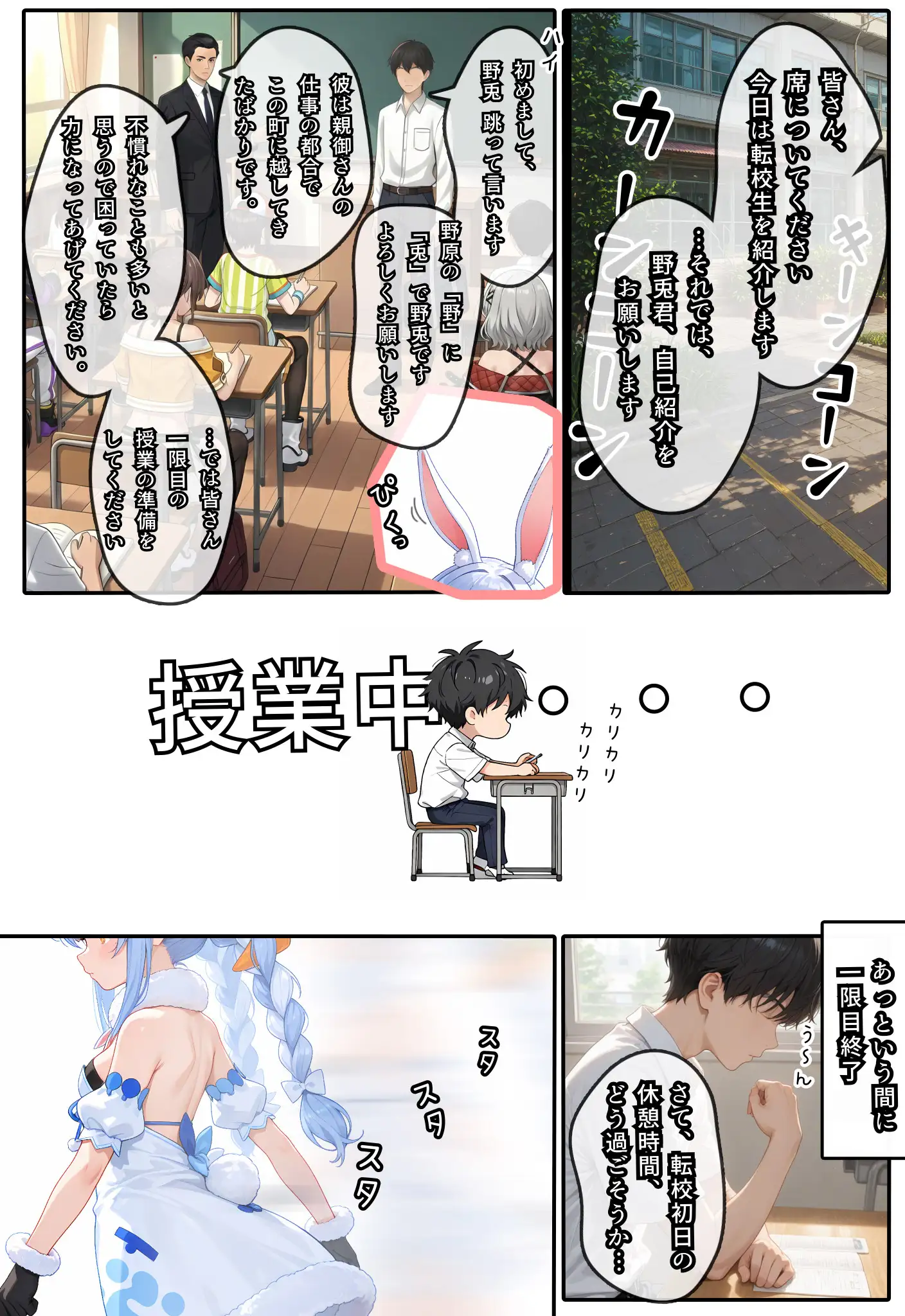 ぺこらさん、発情中（はーと） 3ページ