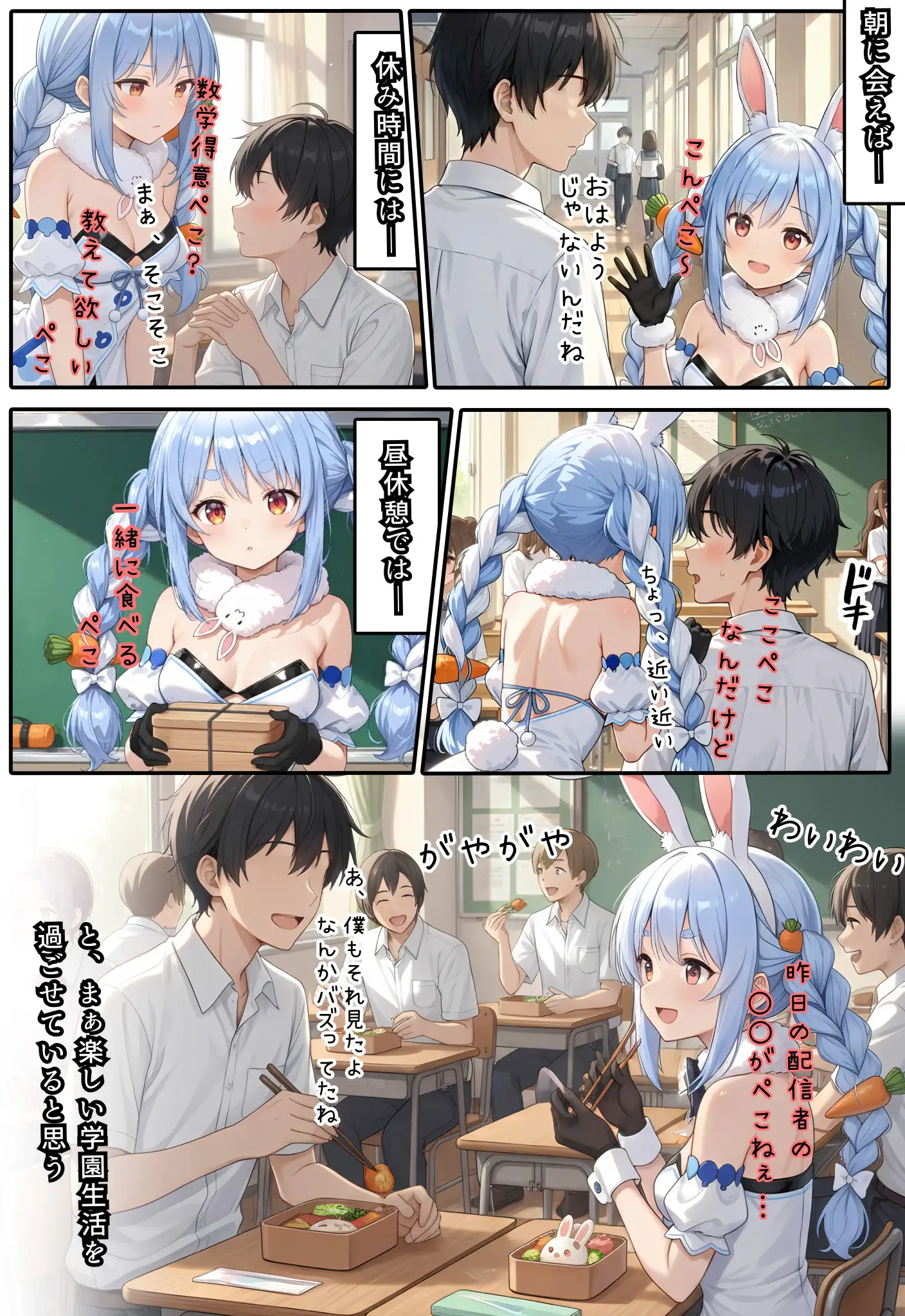 ぺこらさん、発情中（はーと） 7ページ