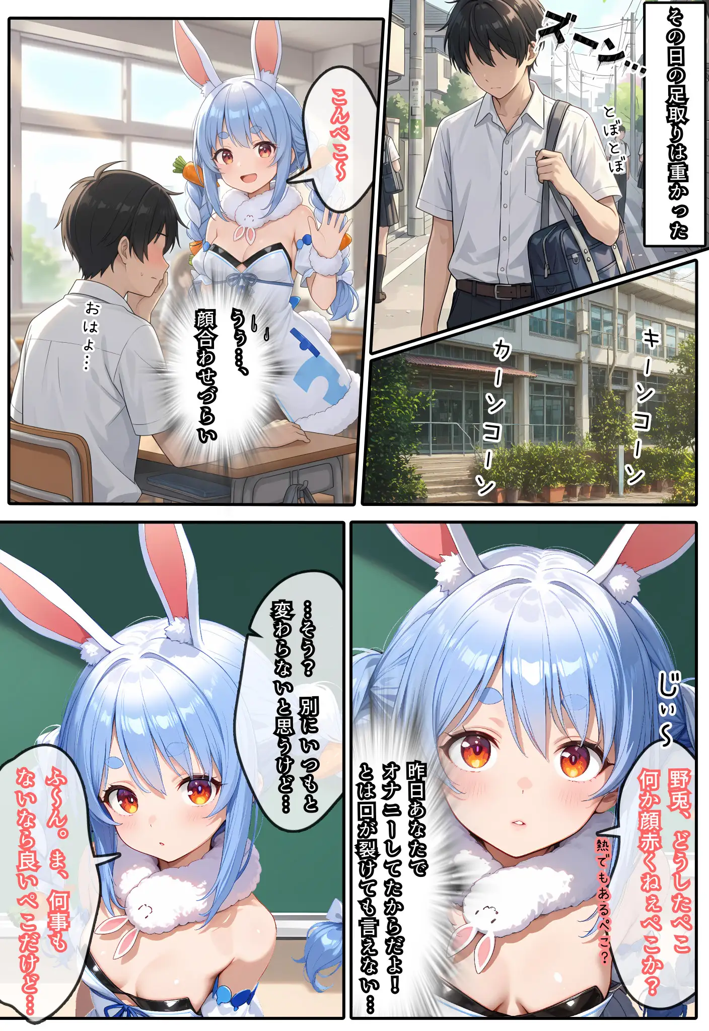 ぺこらさん、発情中（はーと） 11ページ