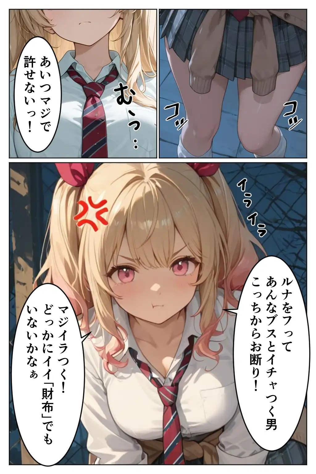 童貞警備員の媚薬チンポでナマイキ女子校生快楽堕ち 11ページ