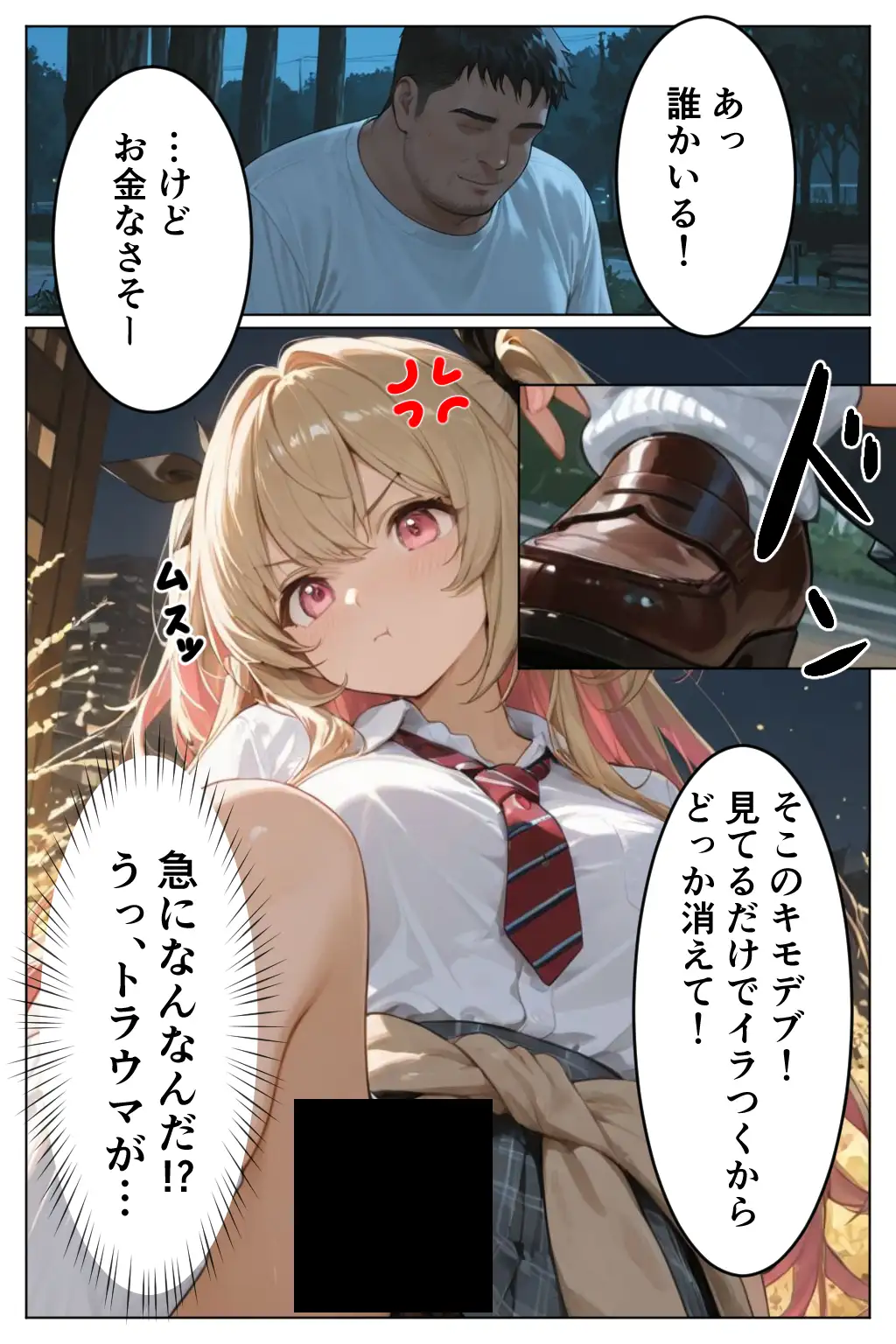 童貞警備員の媚薬チンポでナマイキ女子校生快楽堕ち 36ページ