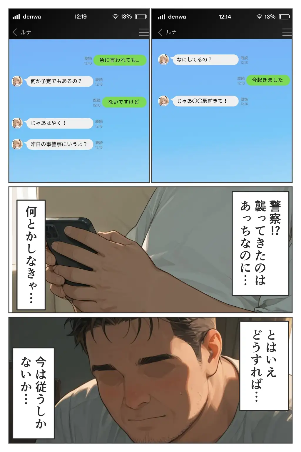 童貞警備員の媚薬チンポでナマイキ女子校生快楽堕ち 50ページ